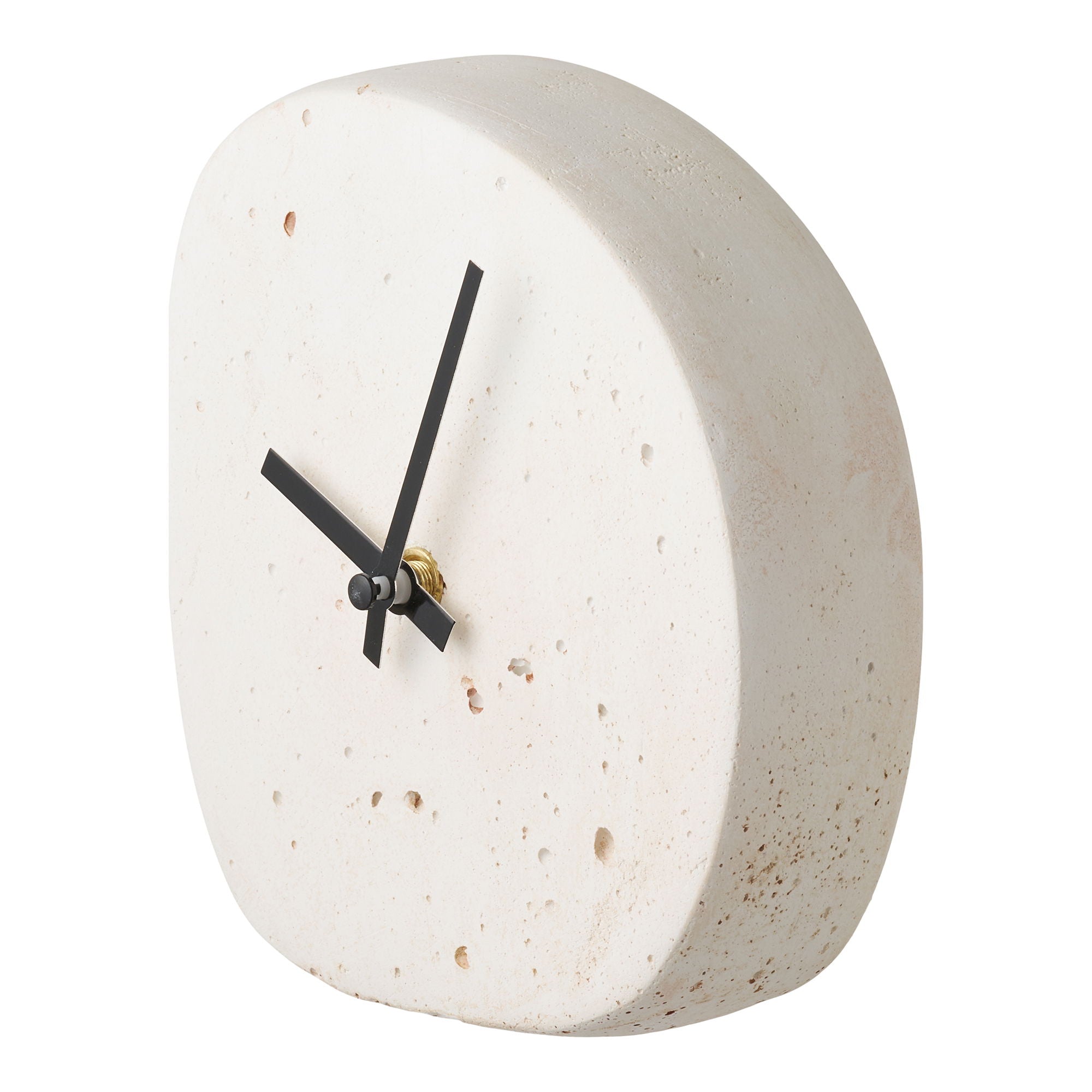 Linz Bordur - Bordur, organisk form, cement, vit, tyst 14x15 cm