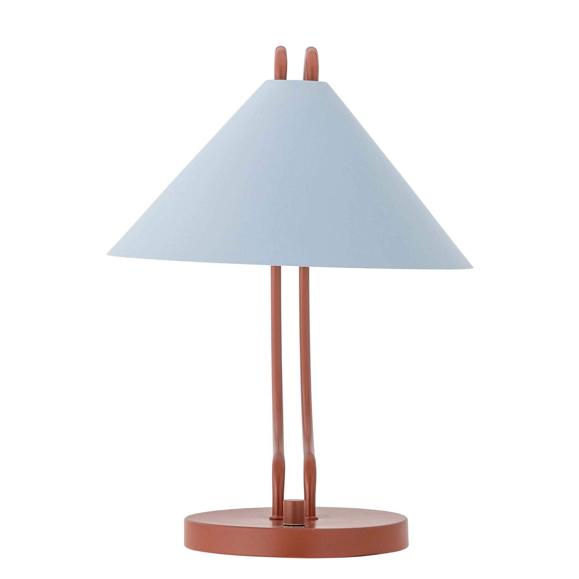 Bloomingville Janya bordslampa, röd, metall