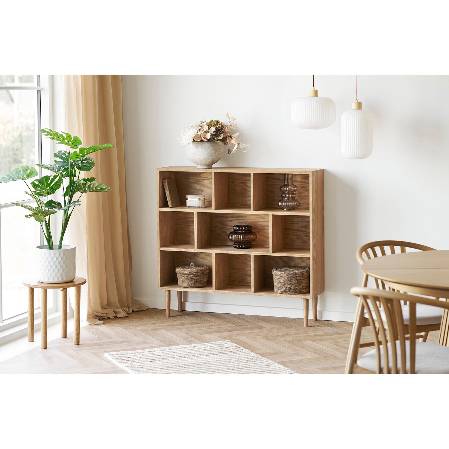 Örtkruka - örttpanna, stål, vit Ø24,5x21 cm