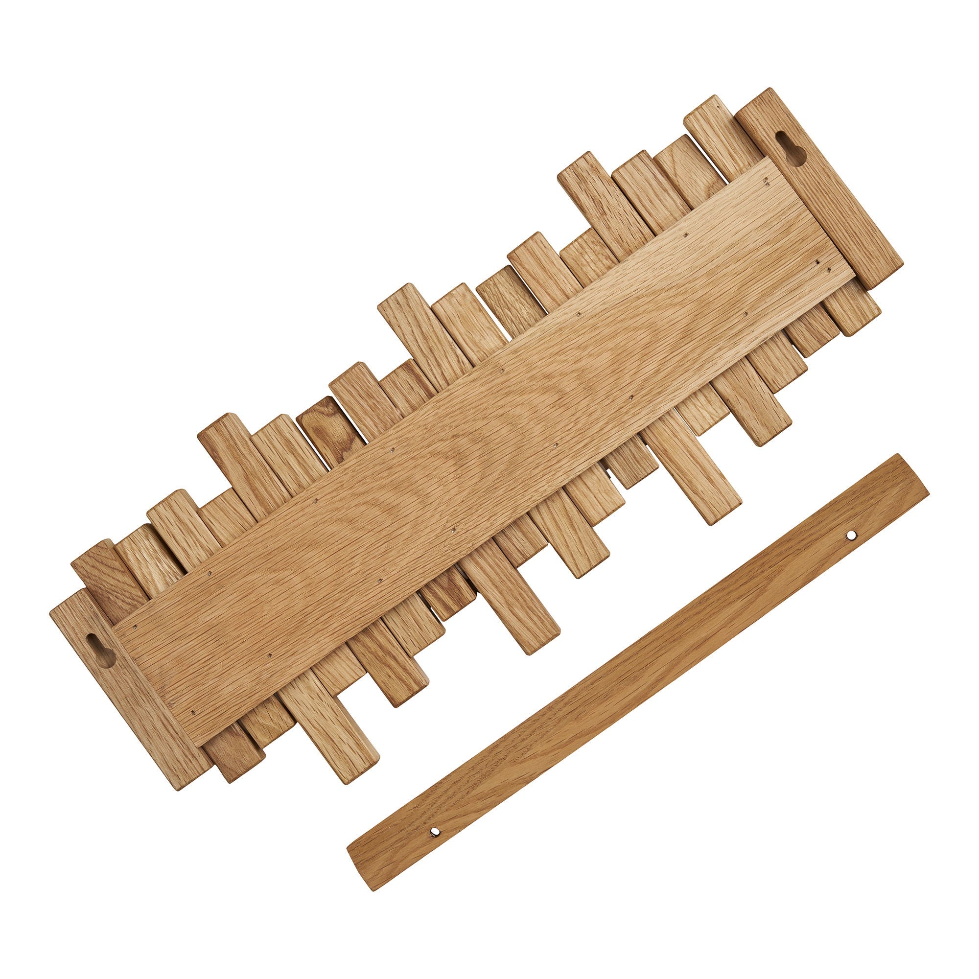 Caltra krokar - krokar, ek, natur 3x40x18 cm
