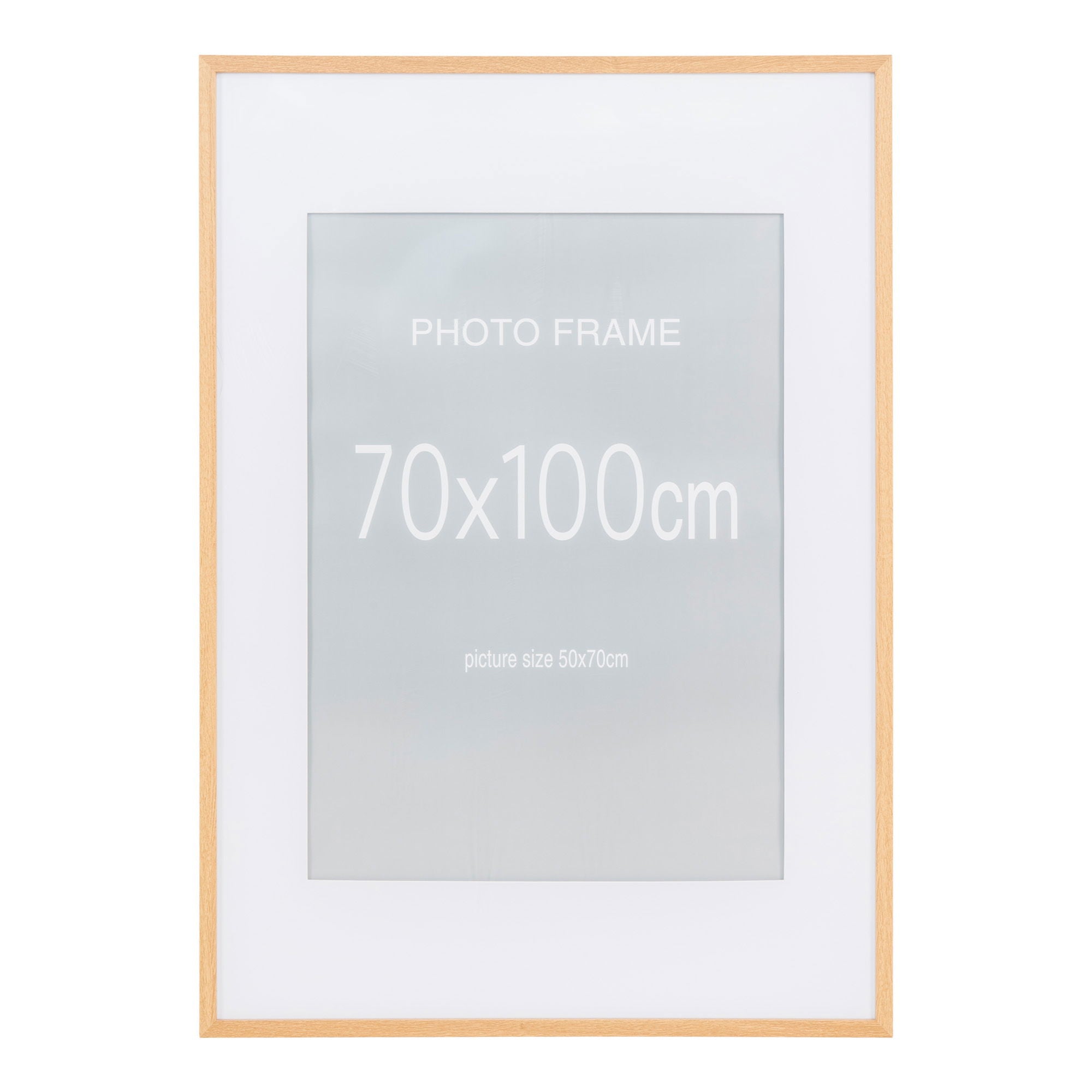 Marbella Frame -display - ramdisplay, 7 st. Svart och 8 st. Nature 70x100 cm