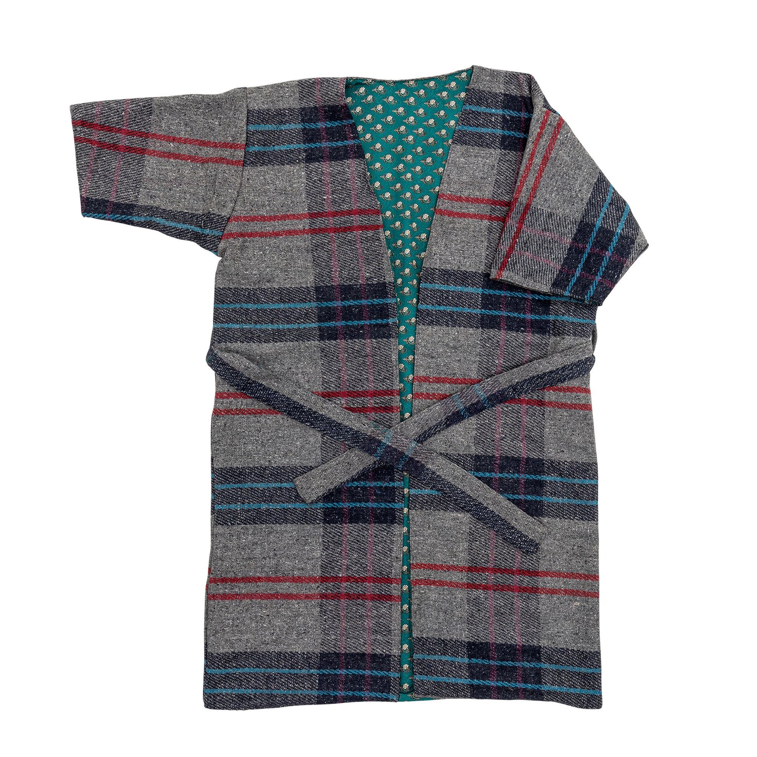 Creative Collection Rieti Kimono, Gray, Upcycleded