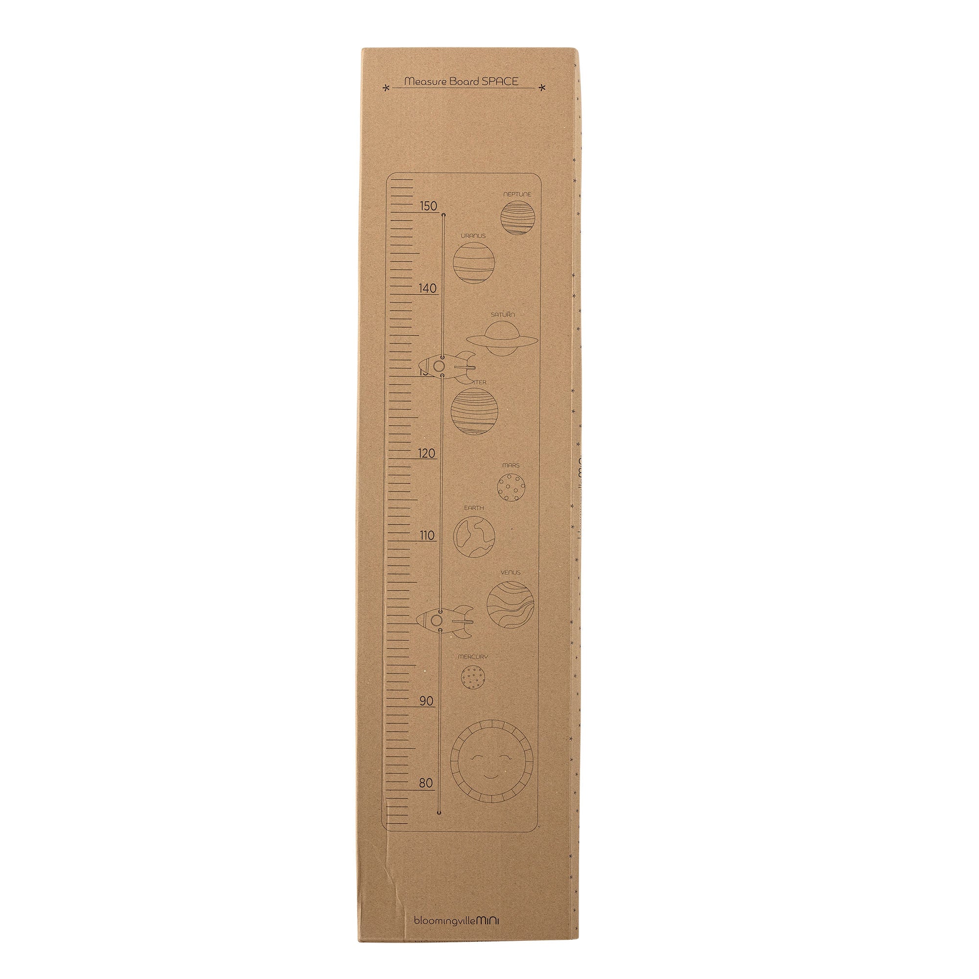 Bloomingville Mini Space Altimeter, Gray, FSC®100%, MDF