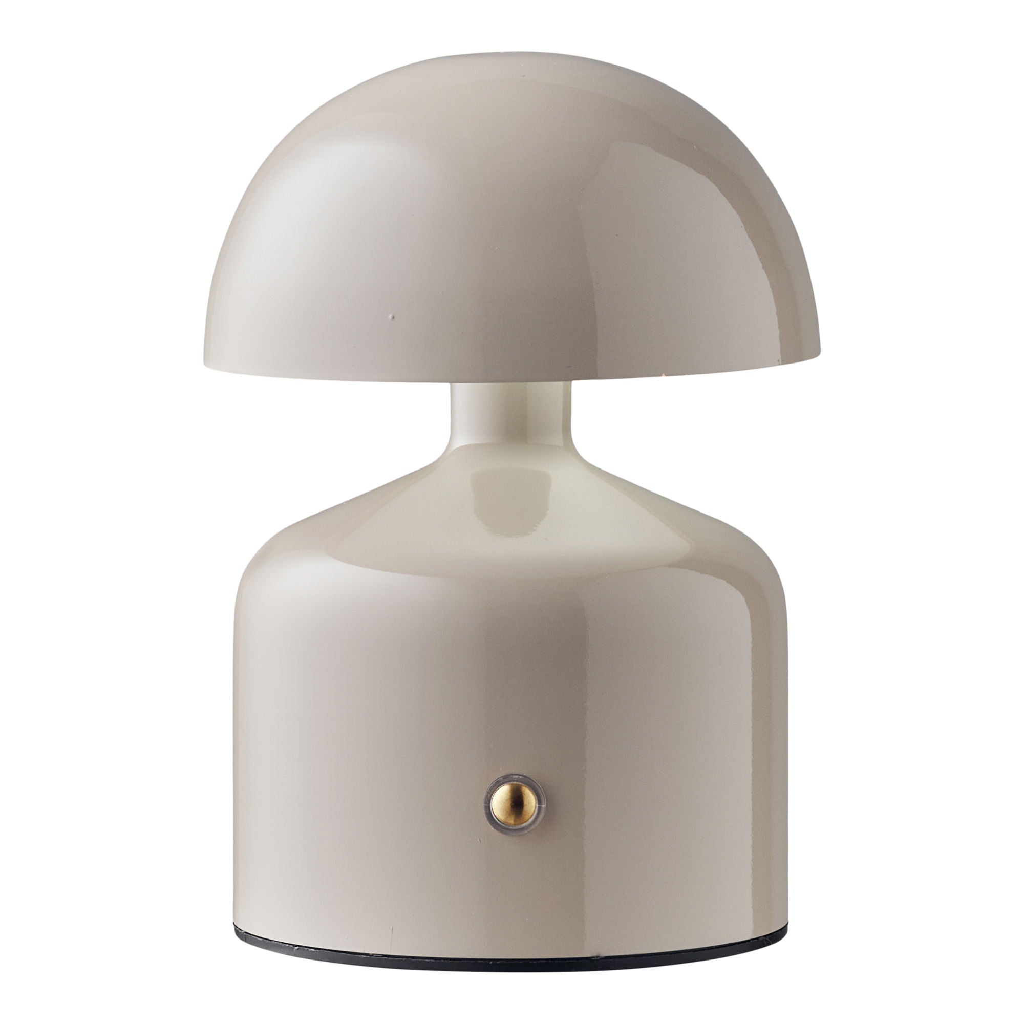 Aulla bordslampa - bordslampa, metall/plast, laddningsbar, grå