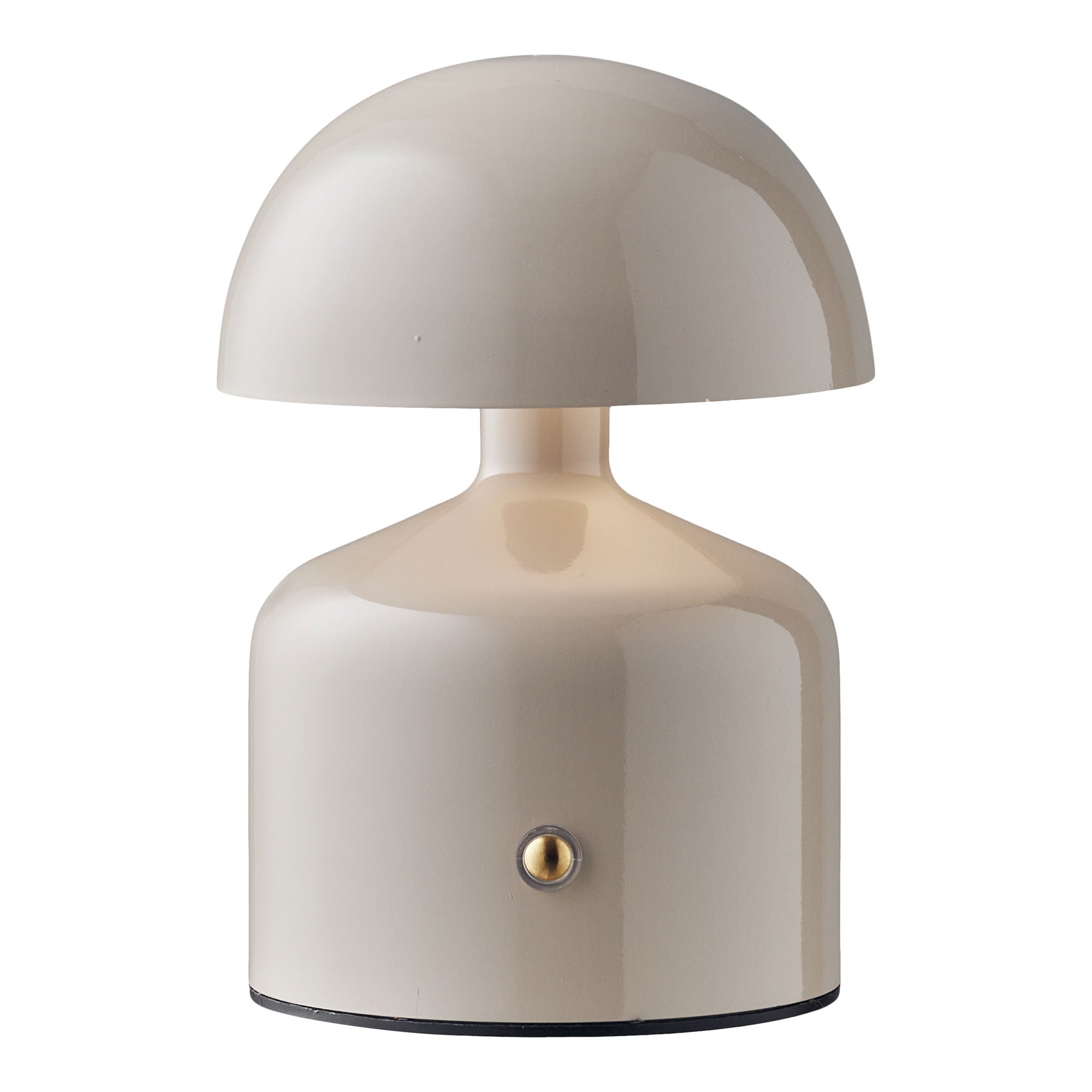 Aulla bordslampa - bordslampa, metall/plast, laddningsbar, grå