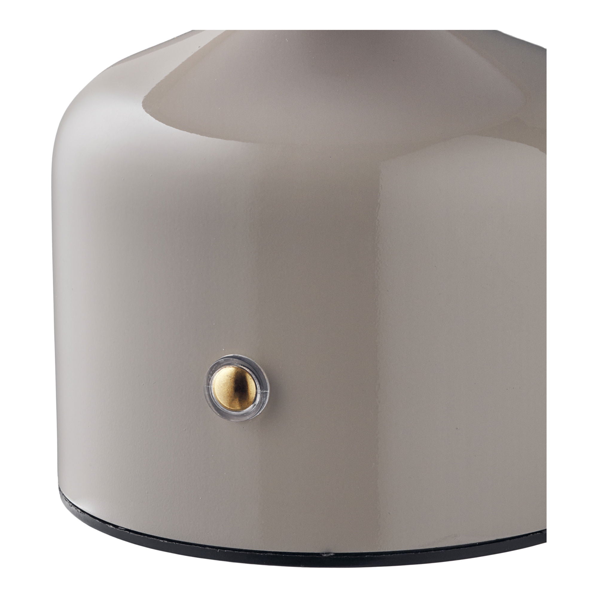 Aulla bordslampa - bordslampa, metall/plast, laddningsbar, grå