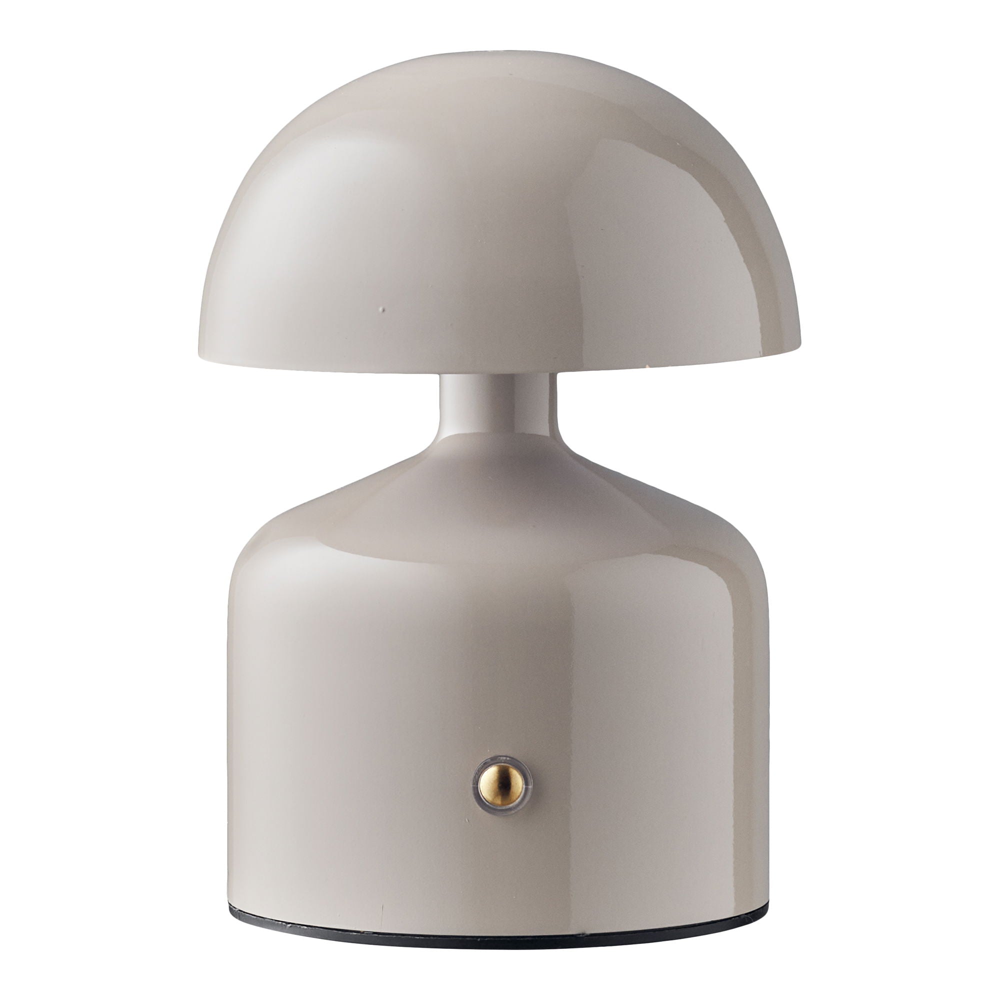 Aulla bordslampa - bordslampa, metall/plast, laddningsbar, grå
