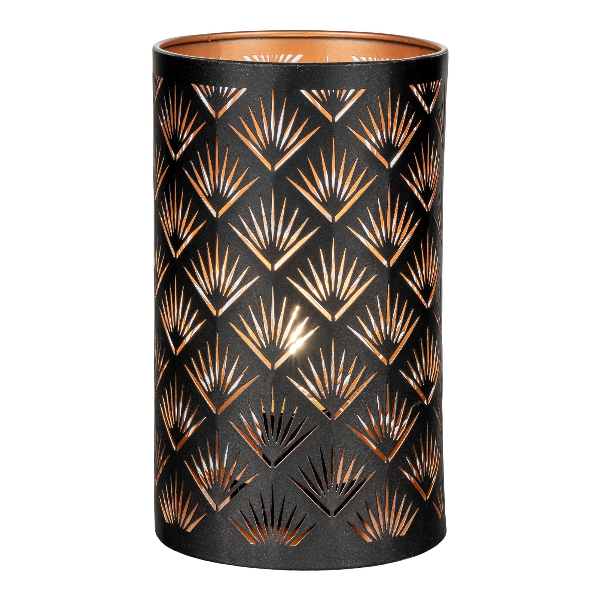 NATA LANTERN LED Display - Lantern LED Display, Black/Copper 60 PCS.