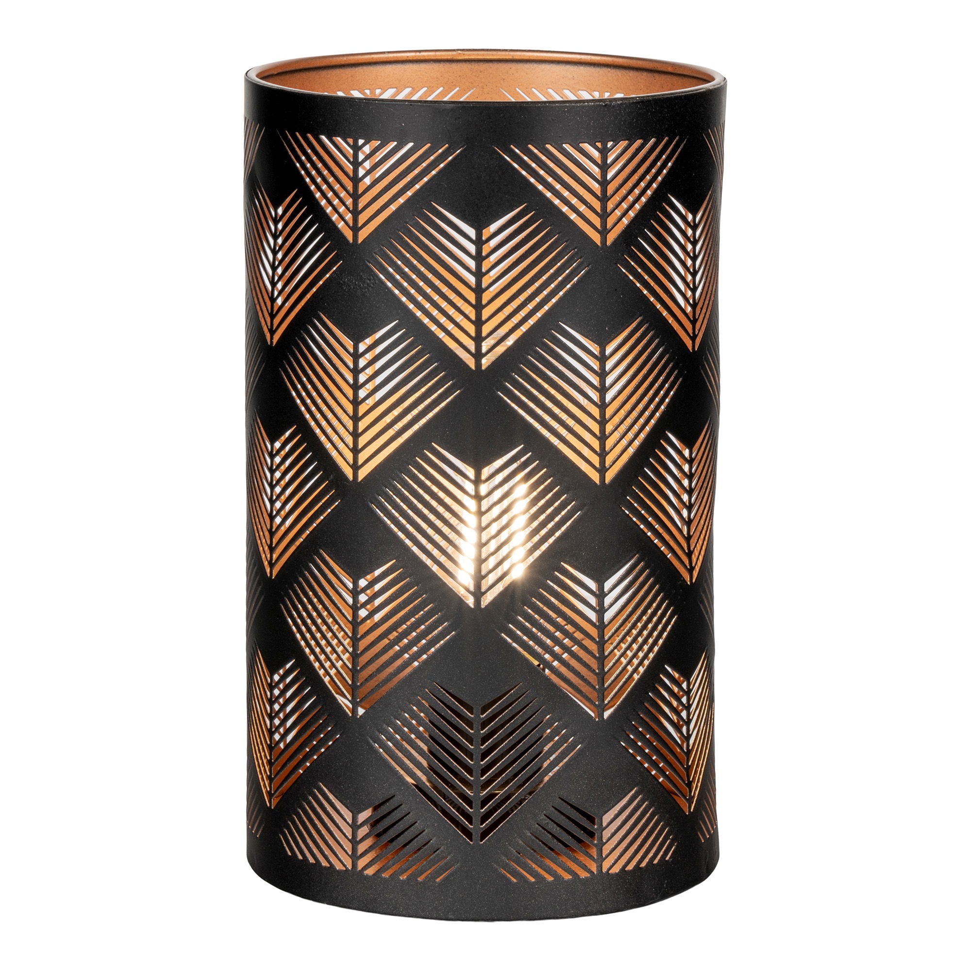 NATA LANTERN LED Display - Lantern LED Display, Black/Copper 60 PCS.