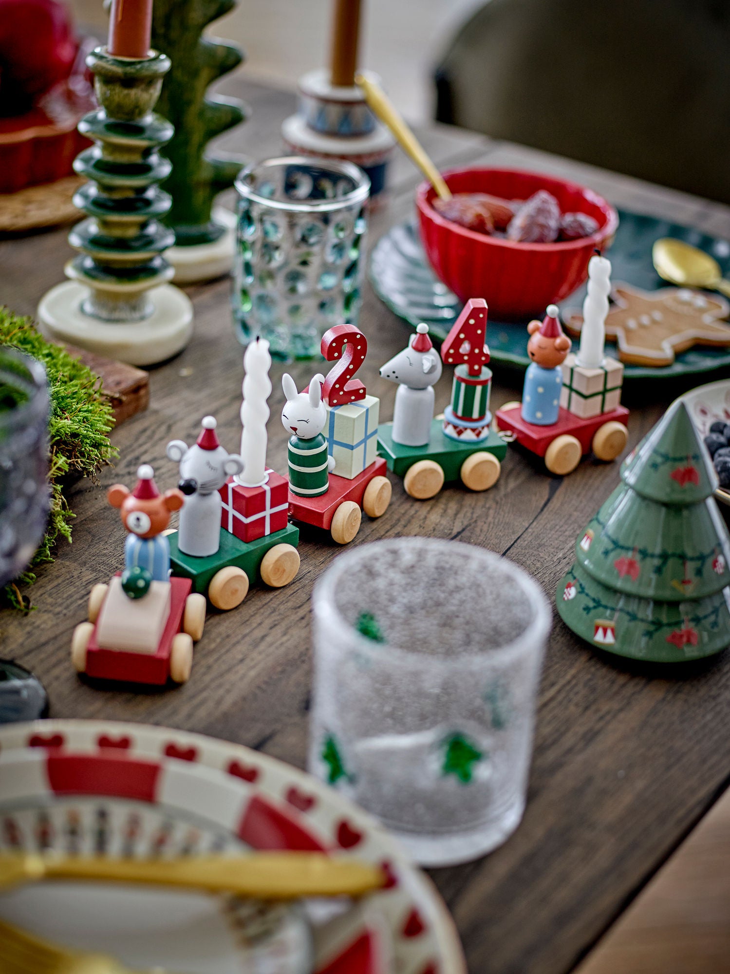 Bloomingville Yule Deko, natur, stengods