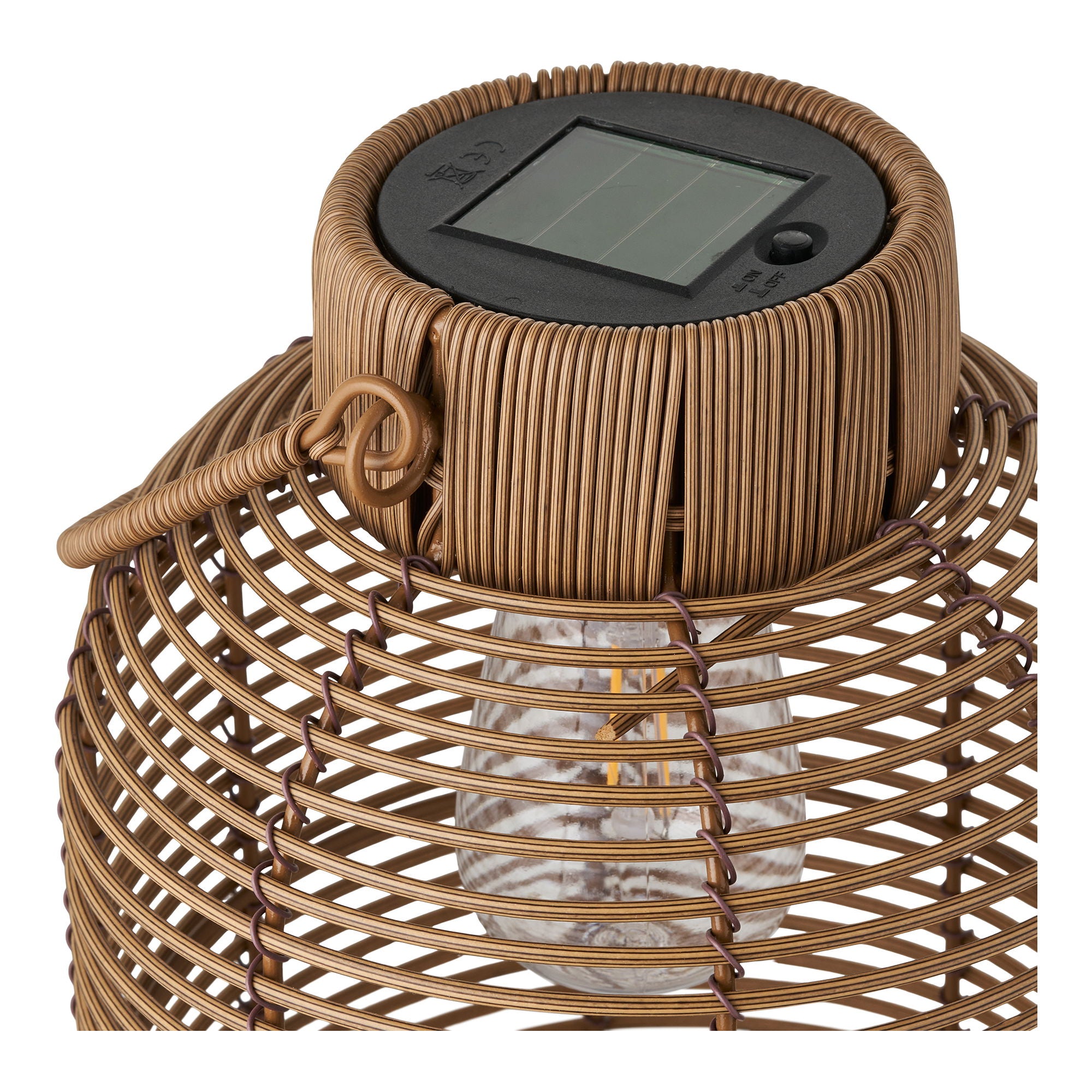 Brentford Lamp - Lampa, natur, integrerade solceller