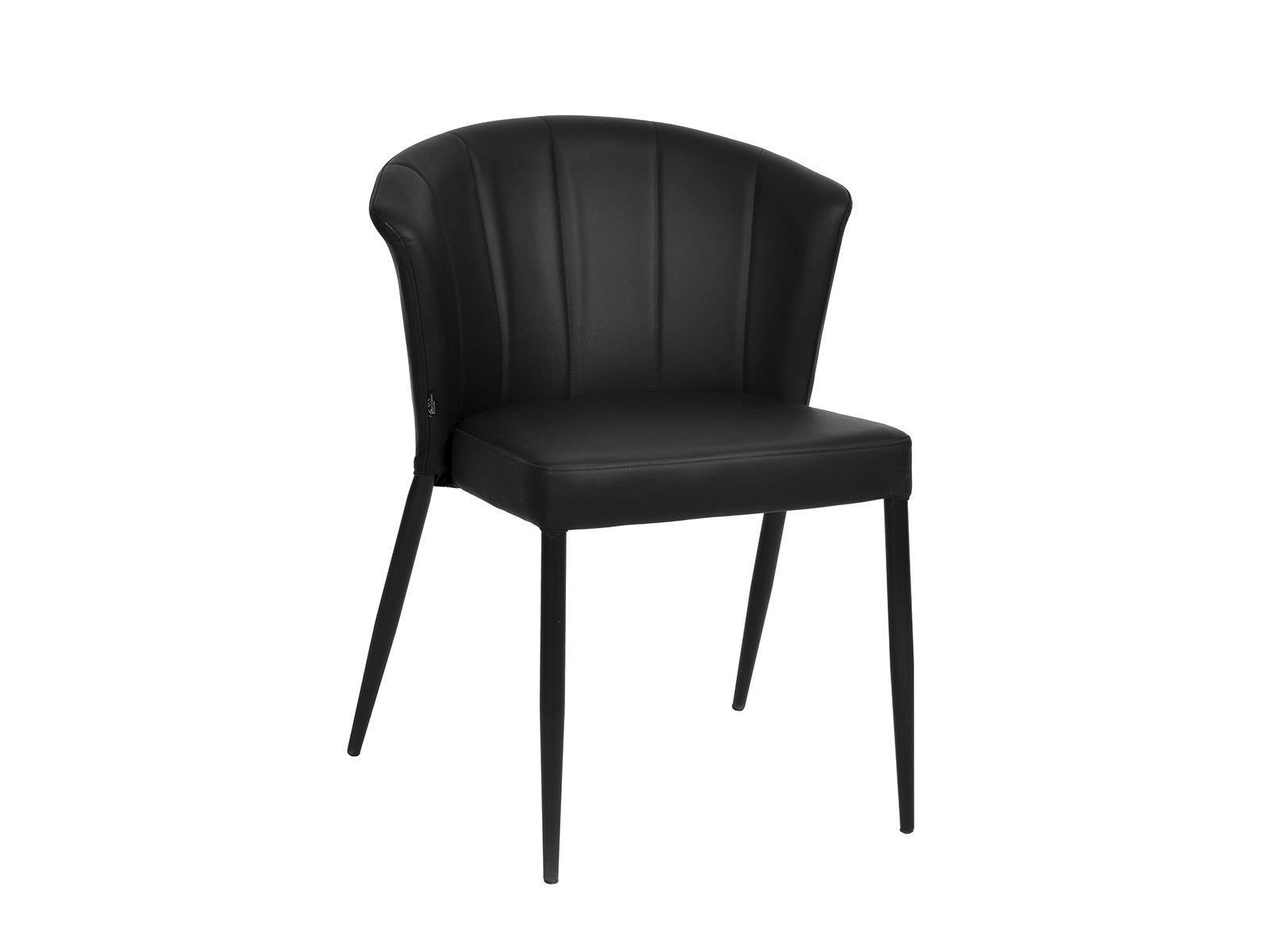 Matbord stol thor svart pu