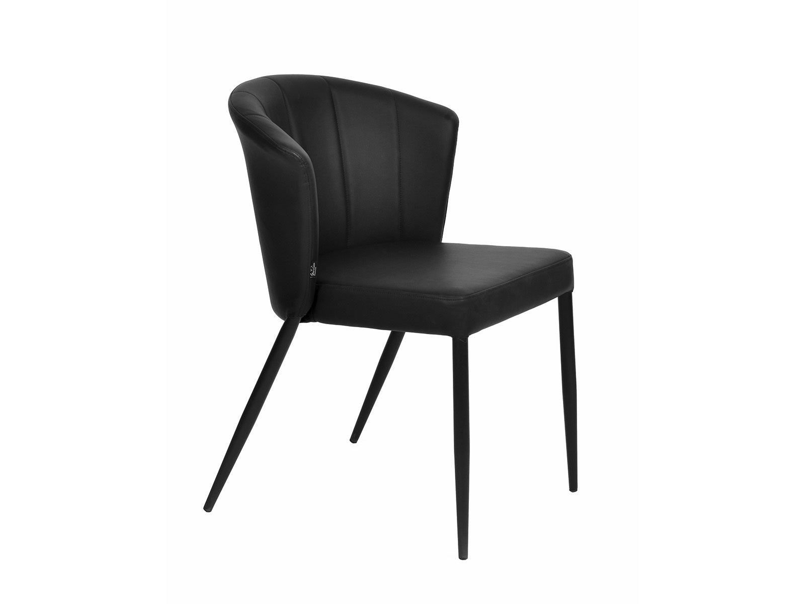 Matbord stol thor svart pu