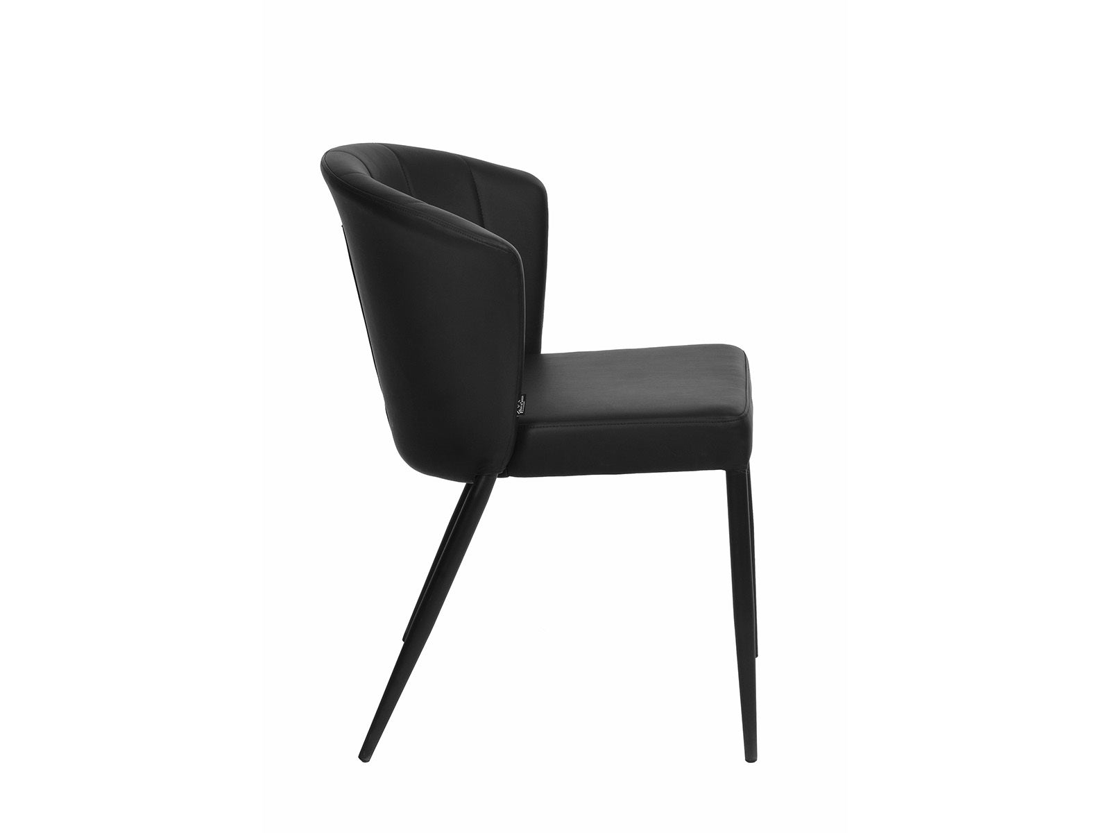 Matbord stol thor svart pu