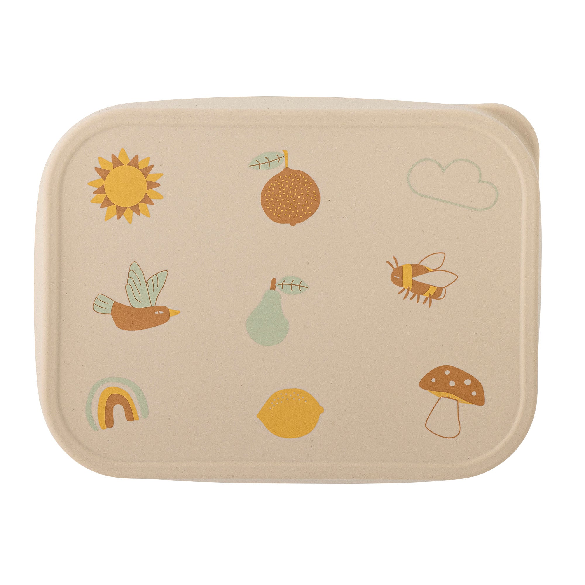 Bloomingville Mini Agnes lunchlåda, natur, rostfritt stål