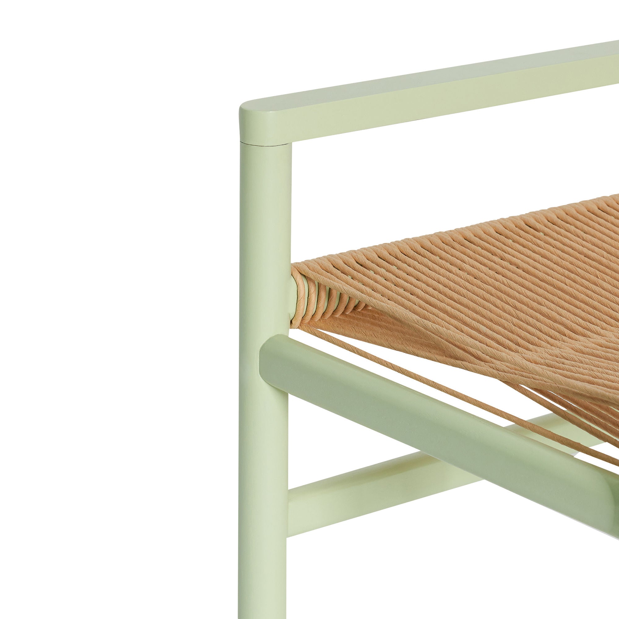 Hübsch Heritage Bench liten ljusgrön