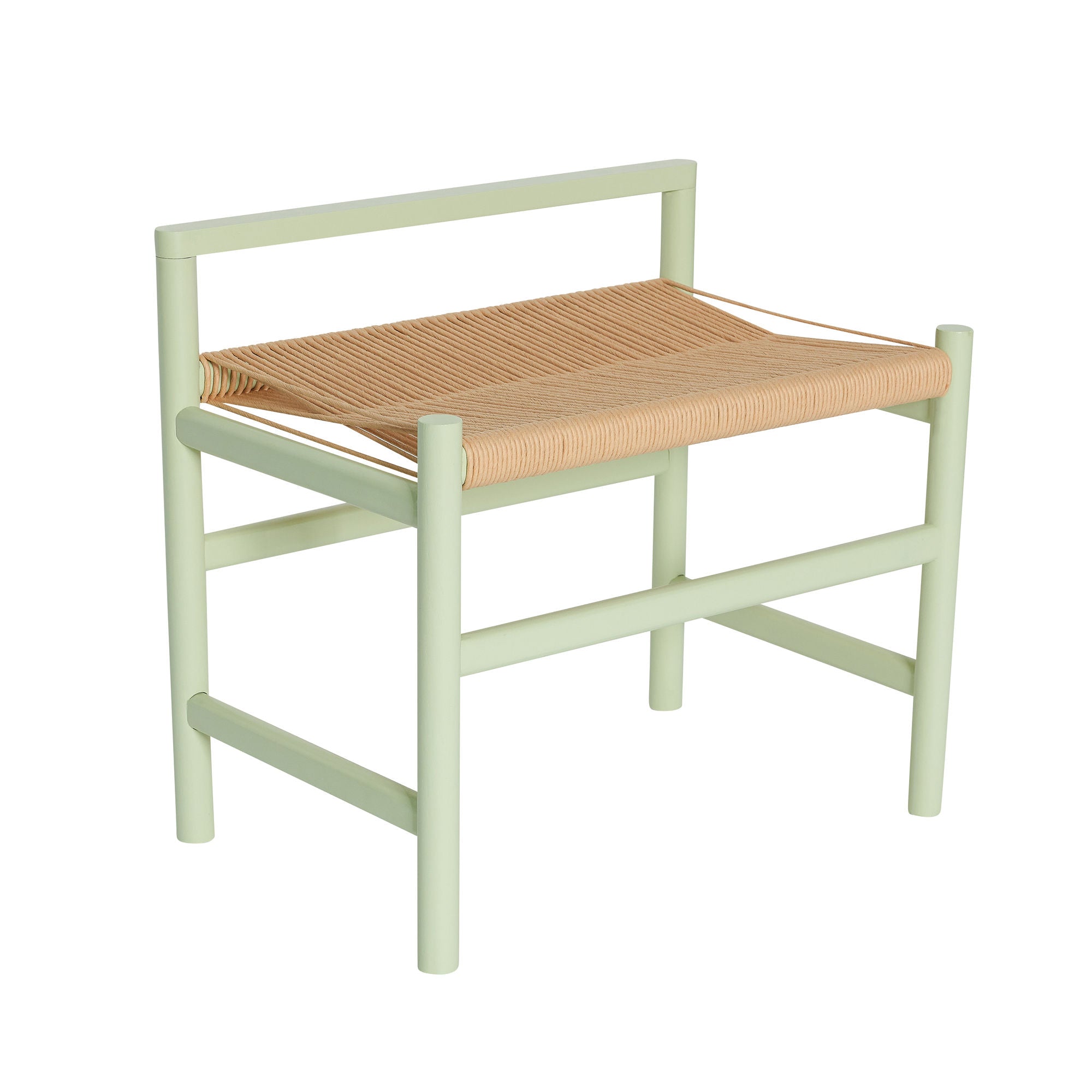 Hübsch Heritage Bench liten ljusgrön