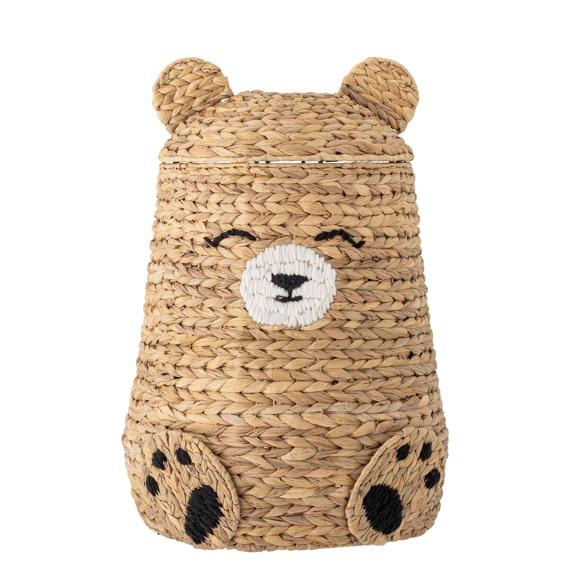 Bloomingville MINI Timone Basket m/lock, Nature, Vattenhyacint