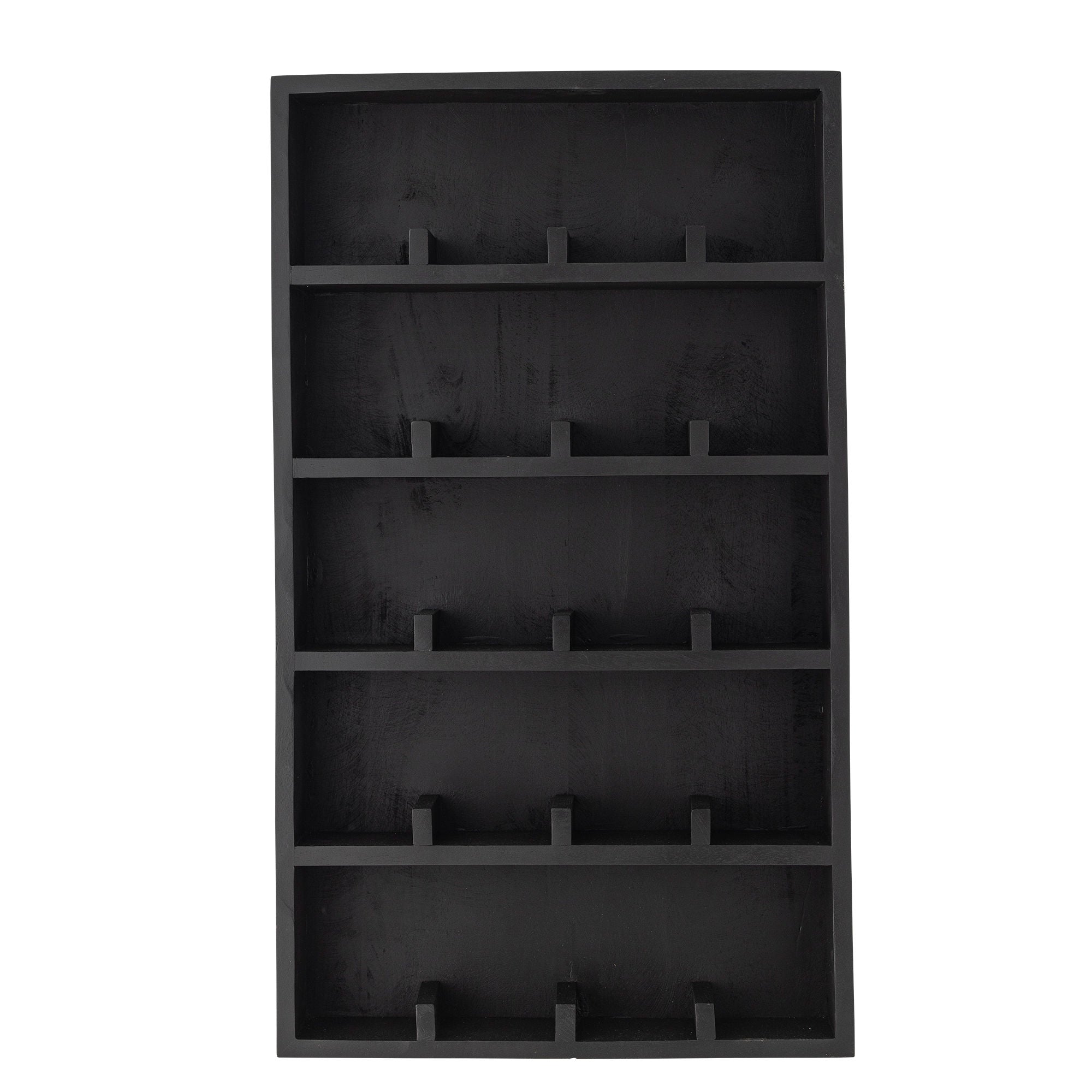 Bloomingville Thessa hyllan, svart, FSC 100%® Mango