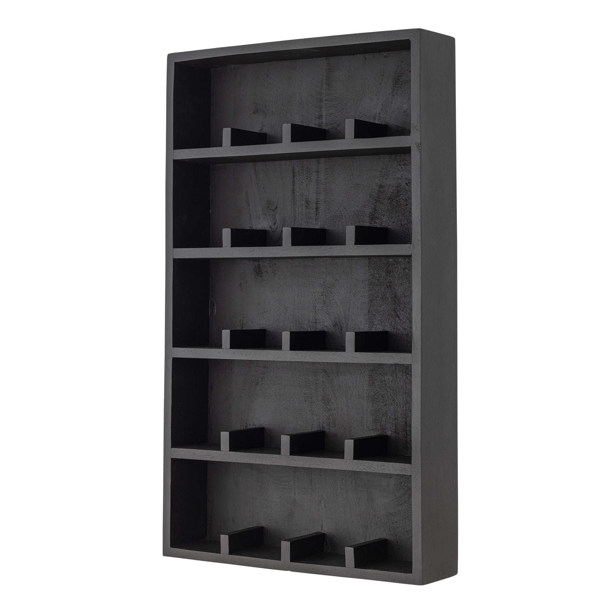 Bloomingville Thessa hyllan, svart, FSC 100%® Mango