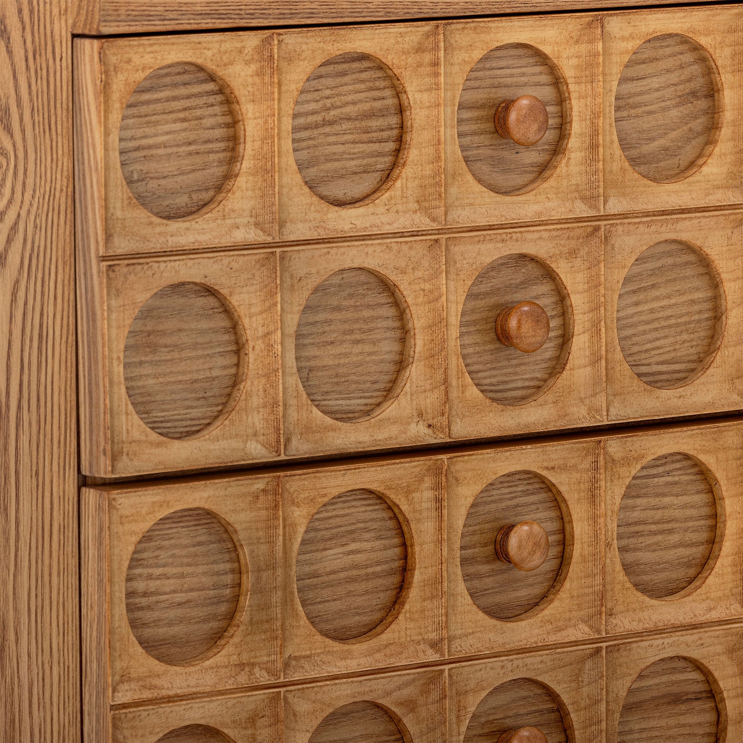 Bloomingville Vester Chest of Drawers, Brown, MDF