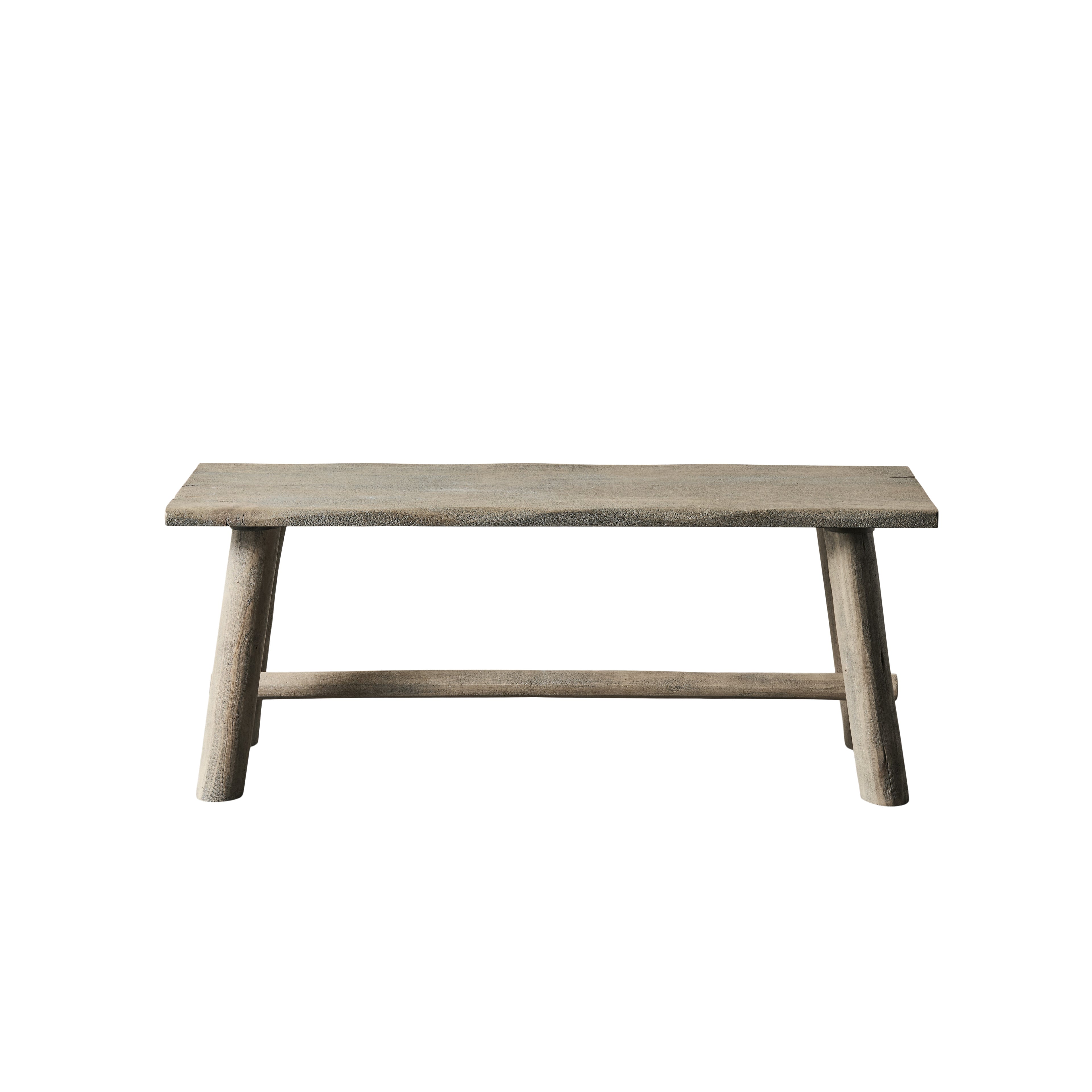 Andersen Möbler - Bench Raja - Grå brun mango trä - B110XD35XH44 cm