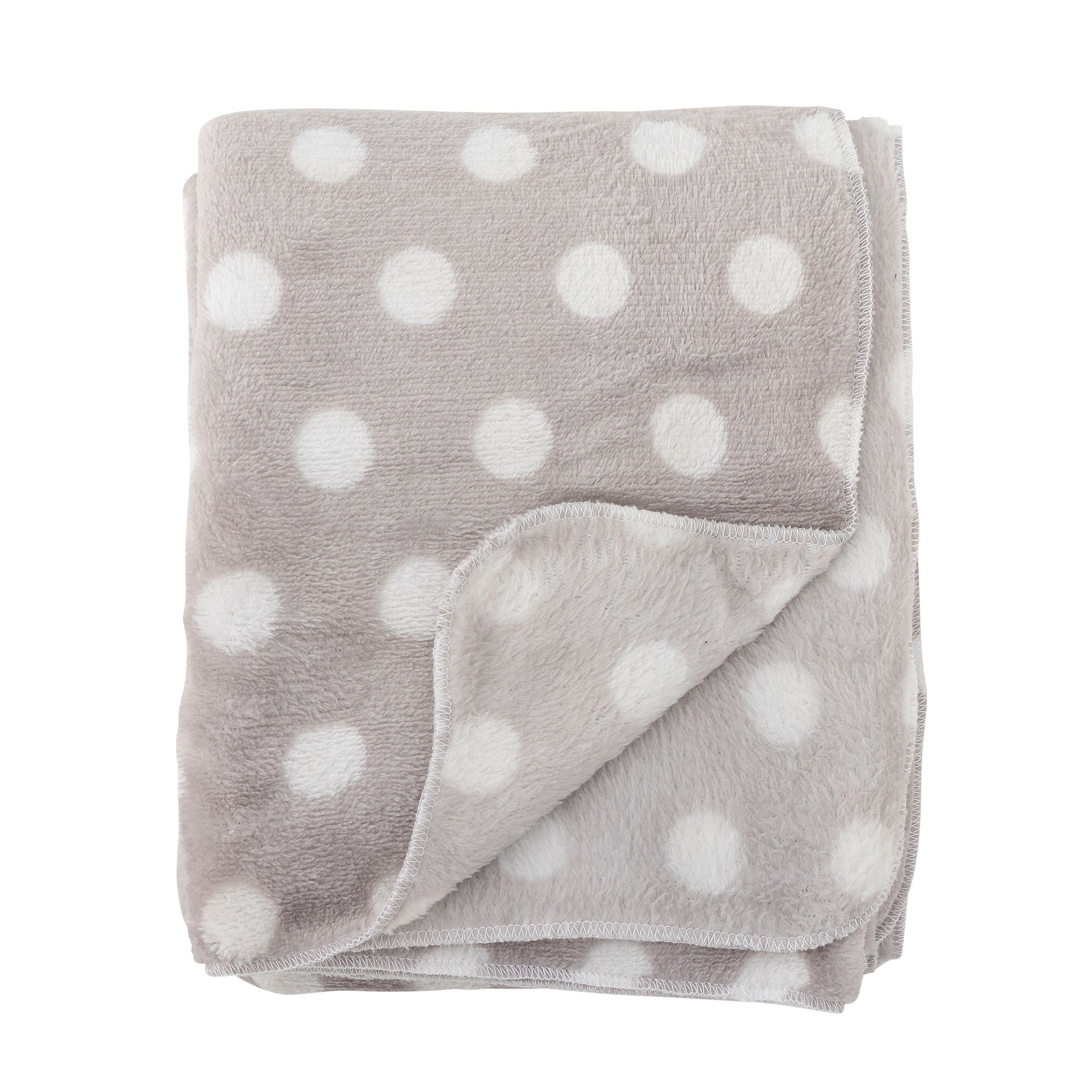 Bloomingville Mini Dolly Teddy Bear med filt, vit, polyester