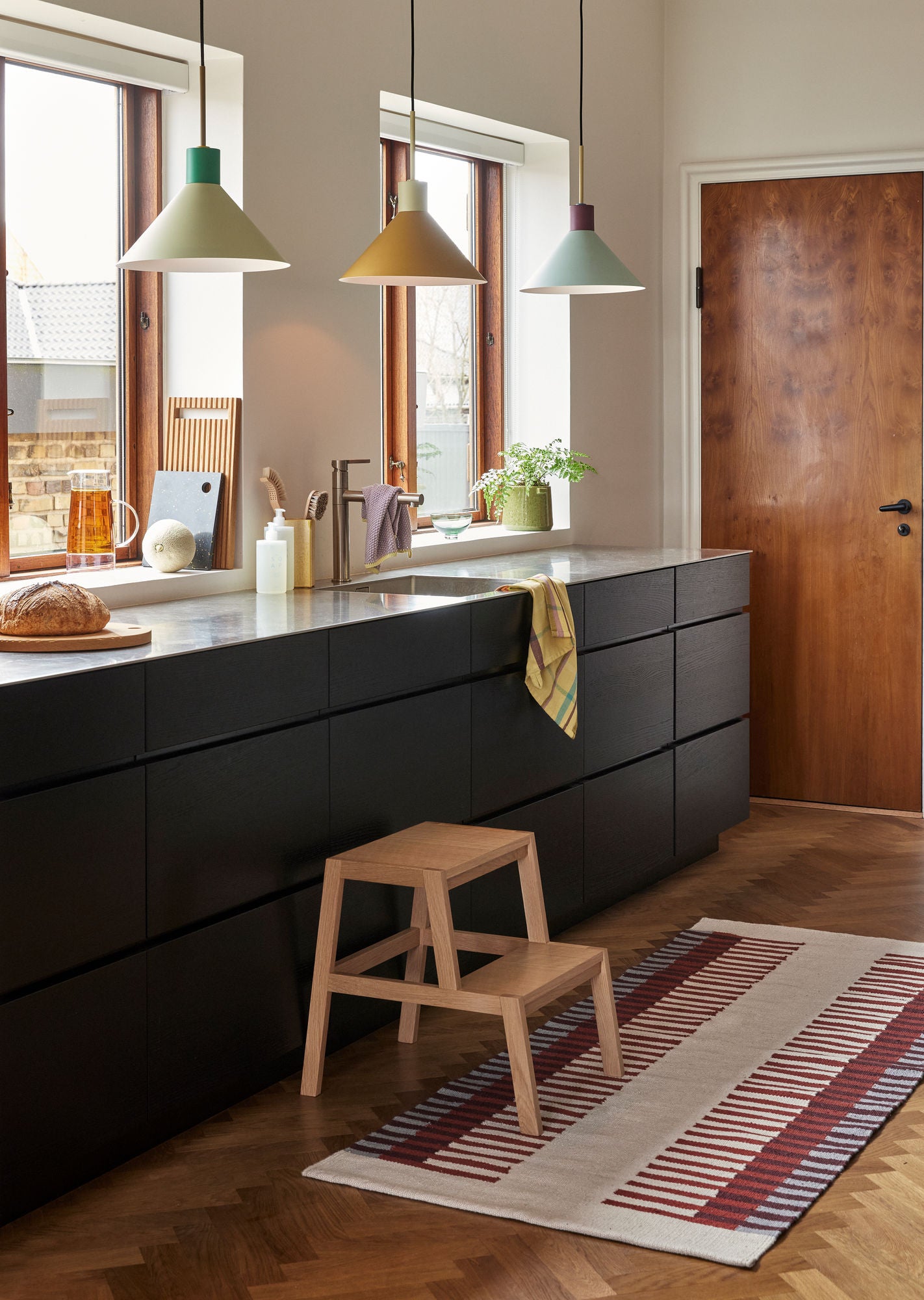 Hübsch Crayon Pendel Blå