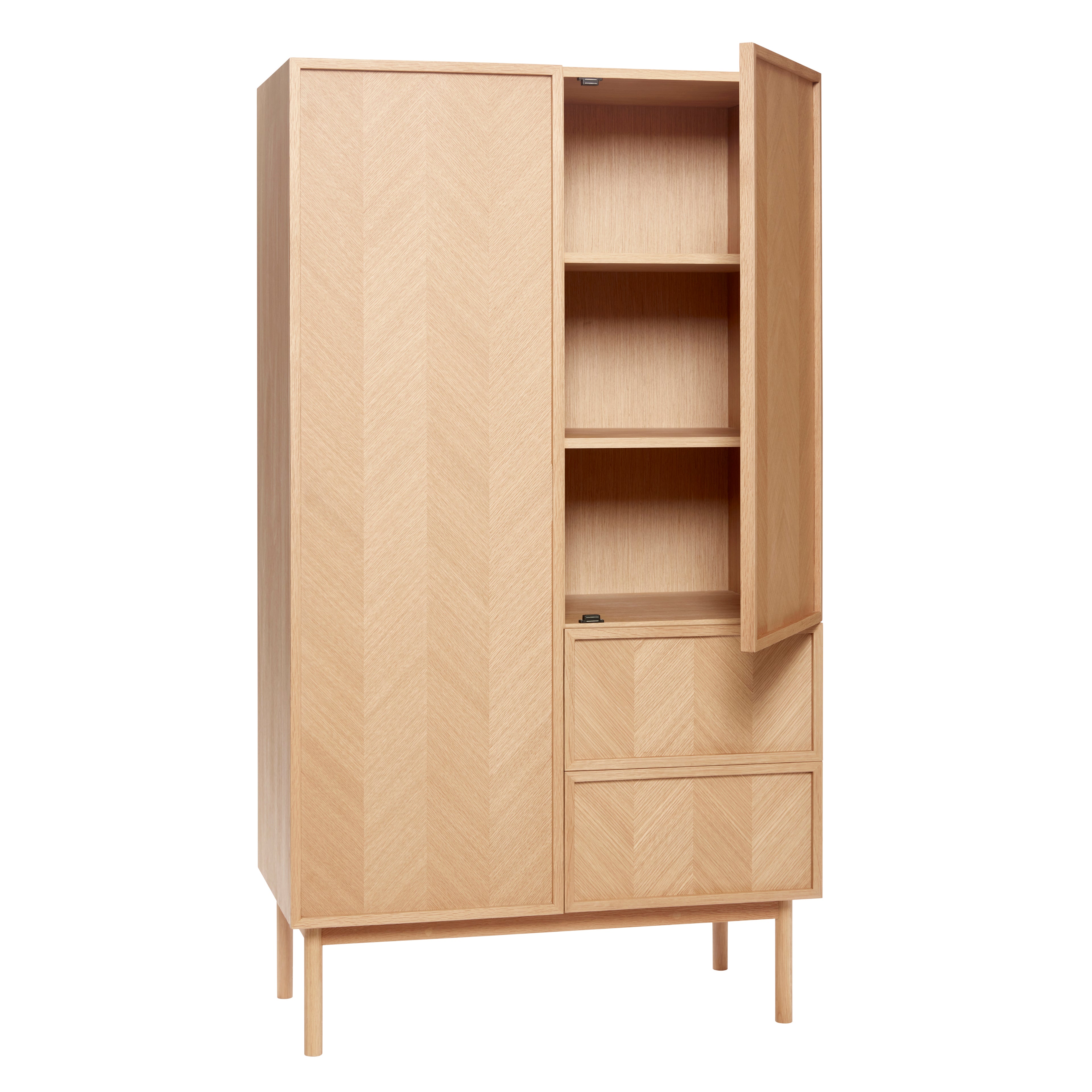 Sillben garderob stor natur - 100x52x180cm