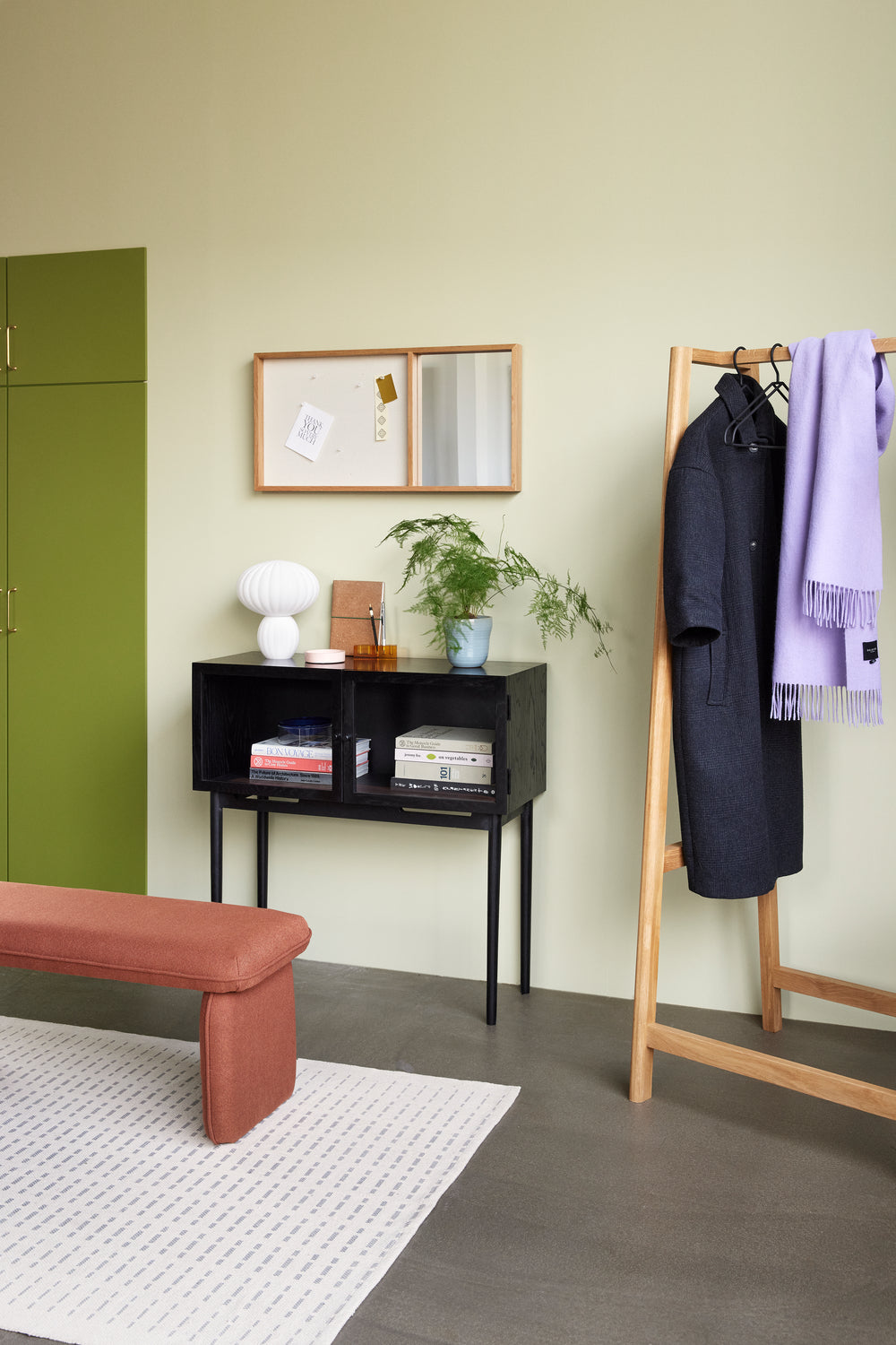 Museum Console Bord Svart - 90x35xh90cm