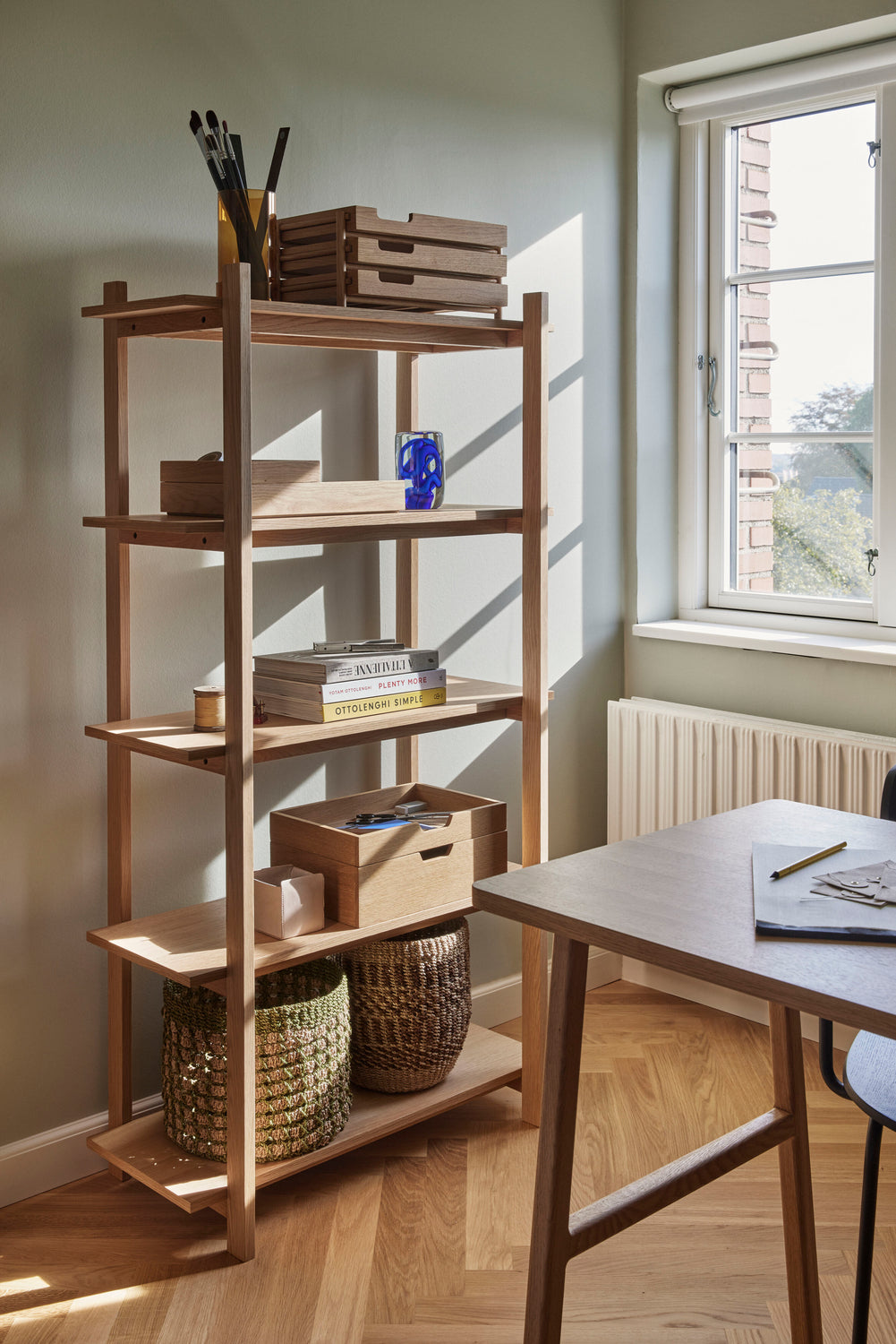 Epoch Bokhylla Natur - 80x39xh150cm