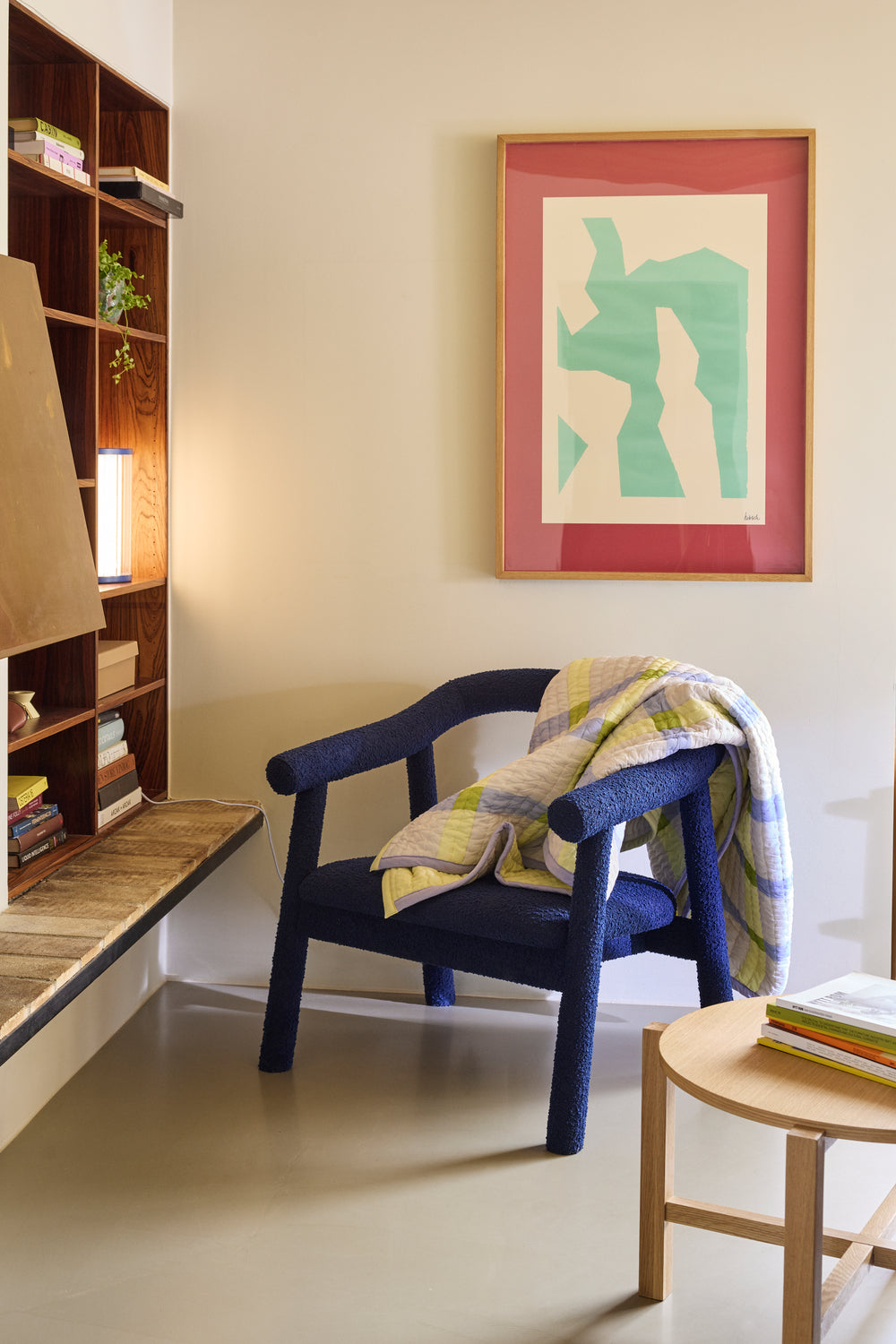 Fyra soffbord Natural (set med 2) - ø68xh42cm, ø48xh55cm