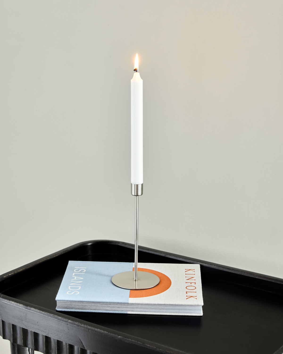 Ljusstake, HDAnit, Silverfinish