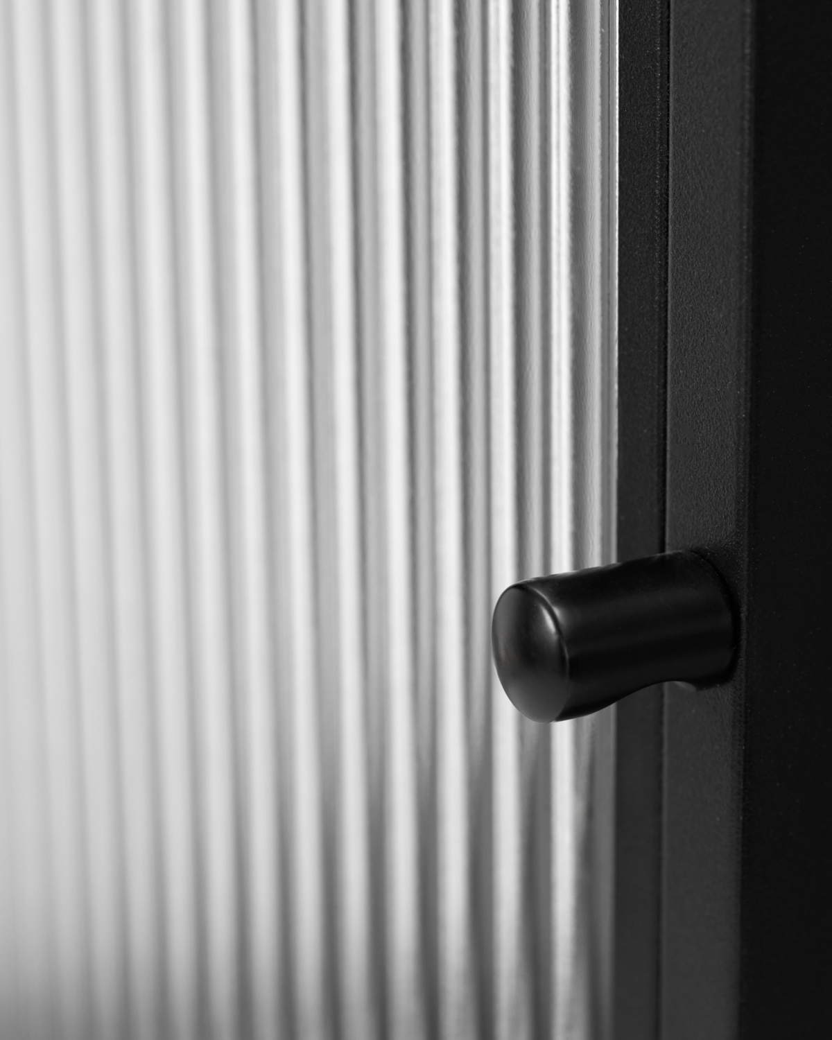 Vitrinskåp, HDCabin, Svart