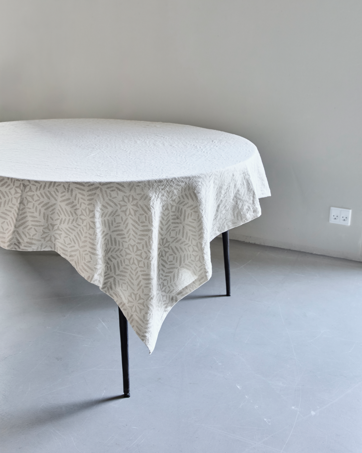 Tyg, HDClip, Vit; Grå