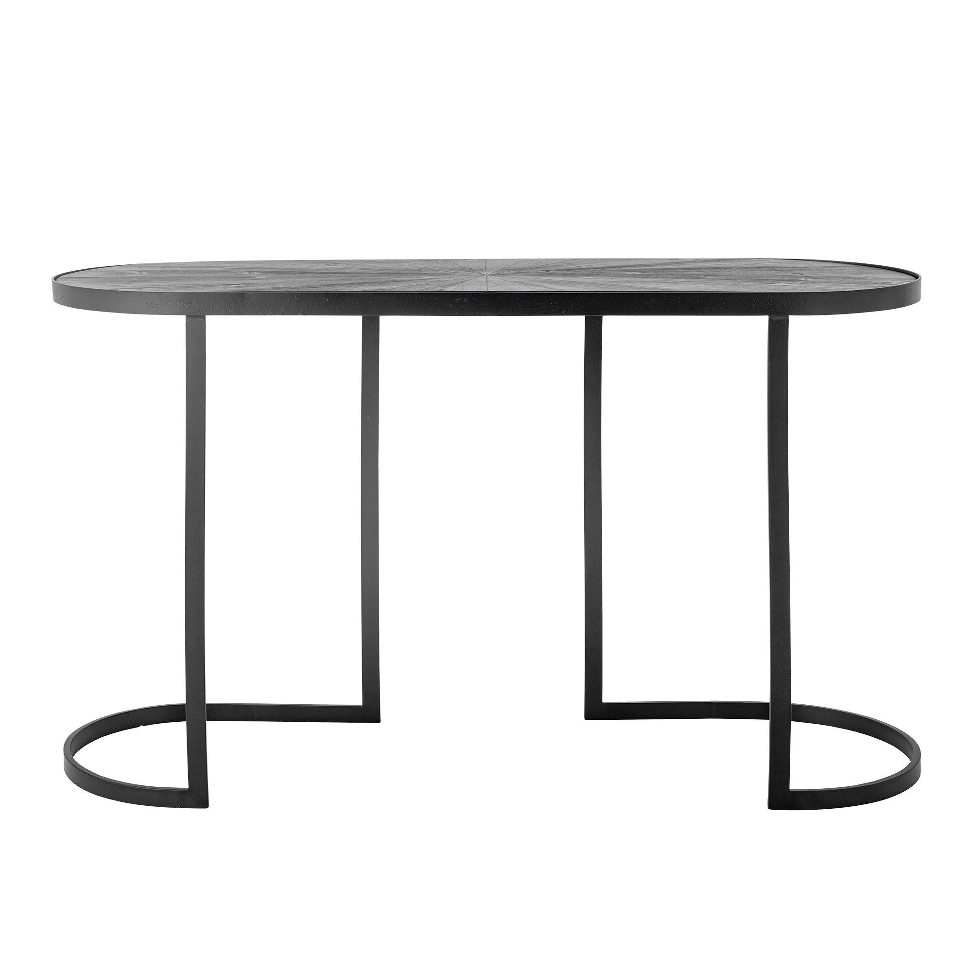 Bloomingville Carter Console Table, Black, Pine
