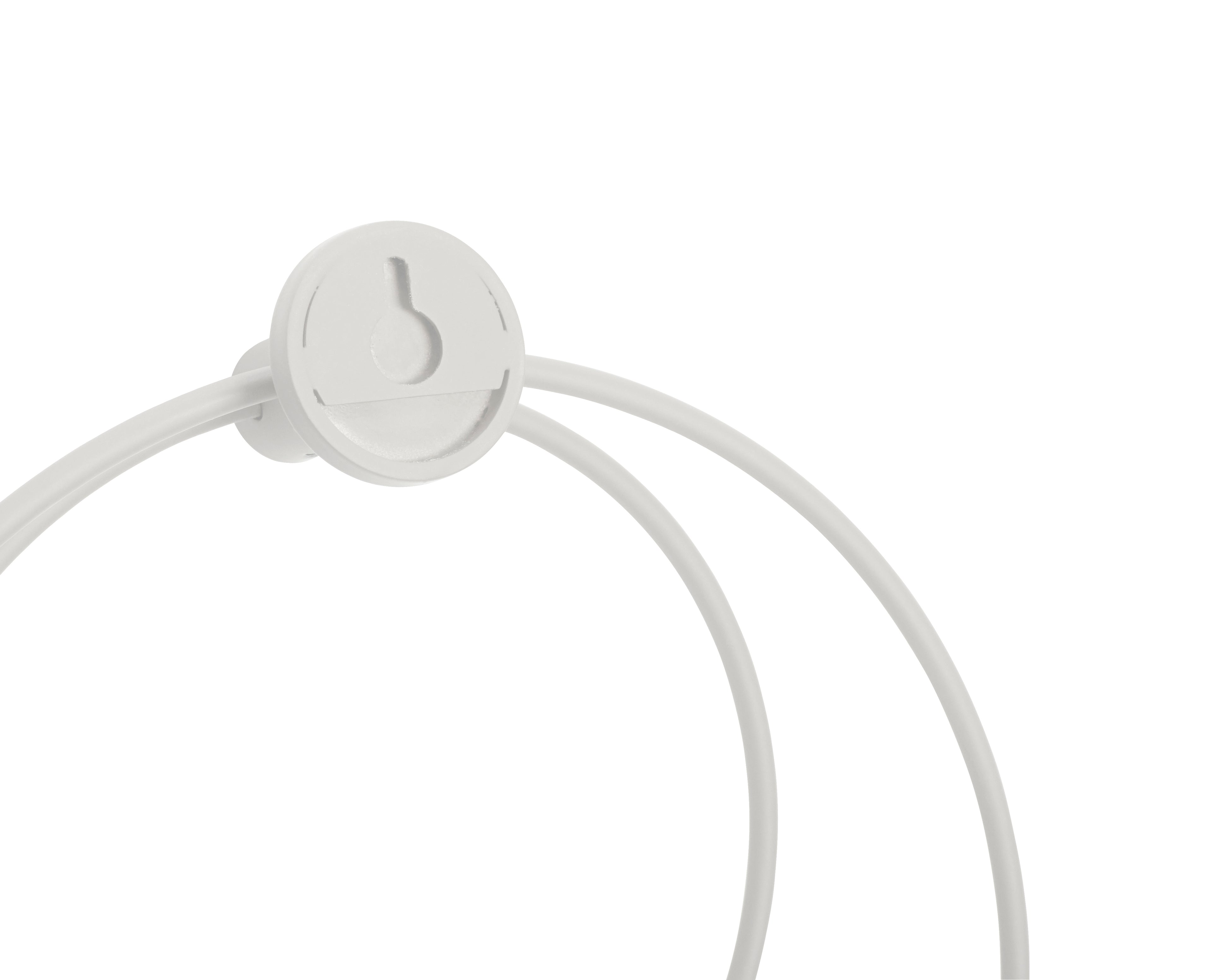 Loop Handdukshållare Ljusgrå - 26x23cm