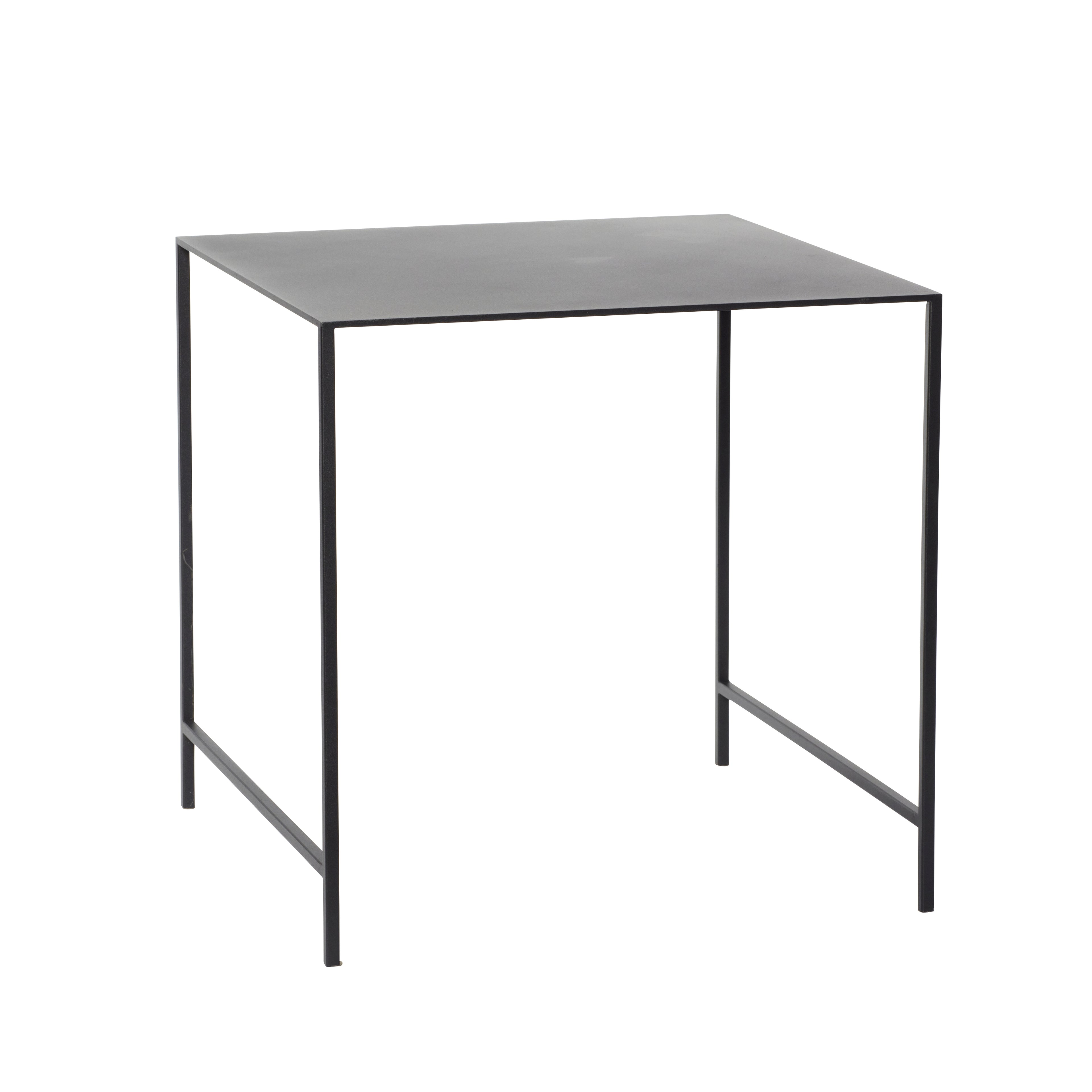 Duo Tables Black (uppsättning av 2) - 40x40xh40, 45x45xh45cm