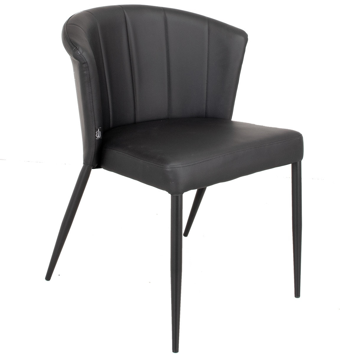 Matbord stol thor svart pu