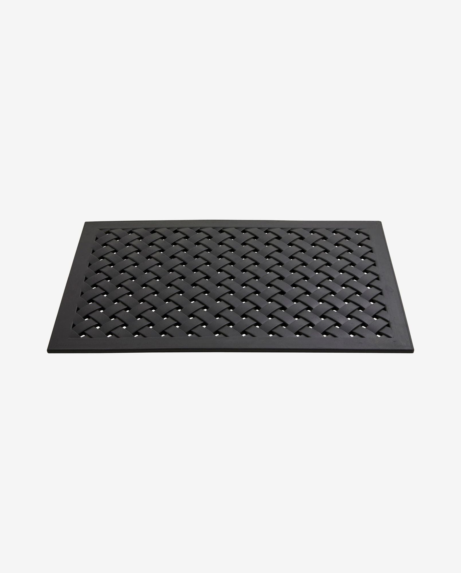 Lumi Doormat i gummi - 60x90 cm - svart