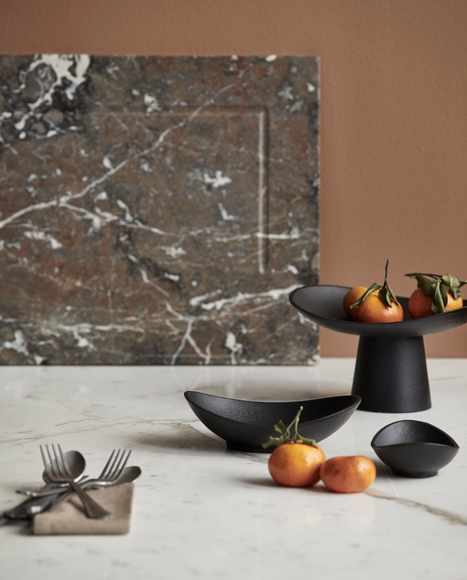 Kepel skålmedium - svart