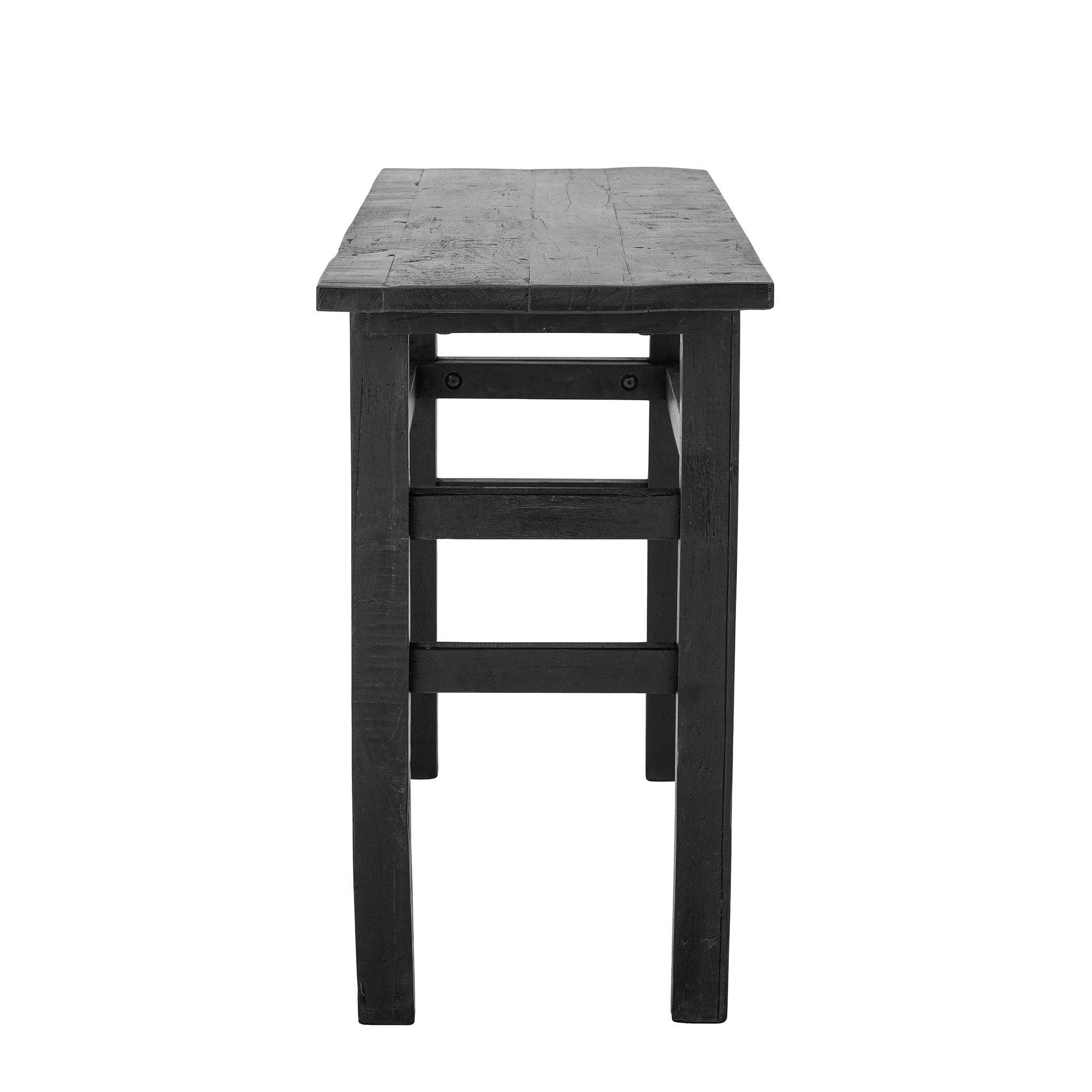 Bloomingville Riber Console Table, svart, återvunnet trä