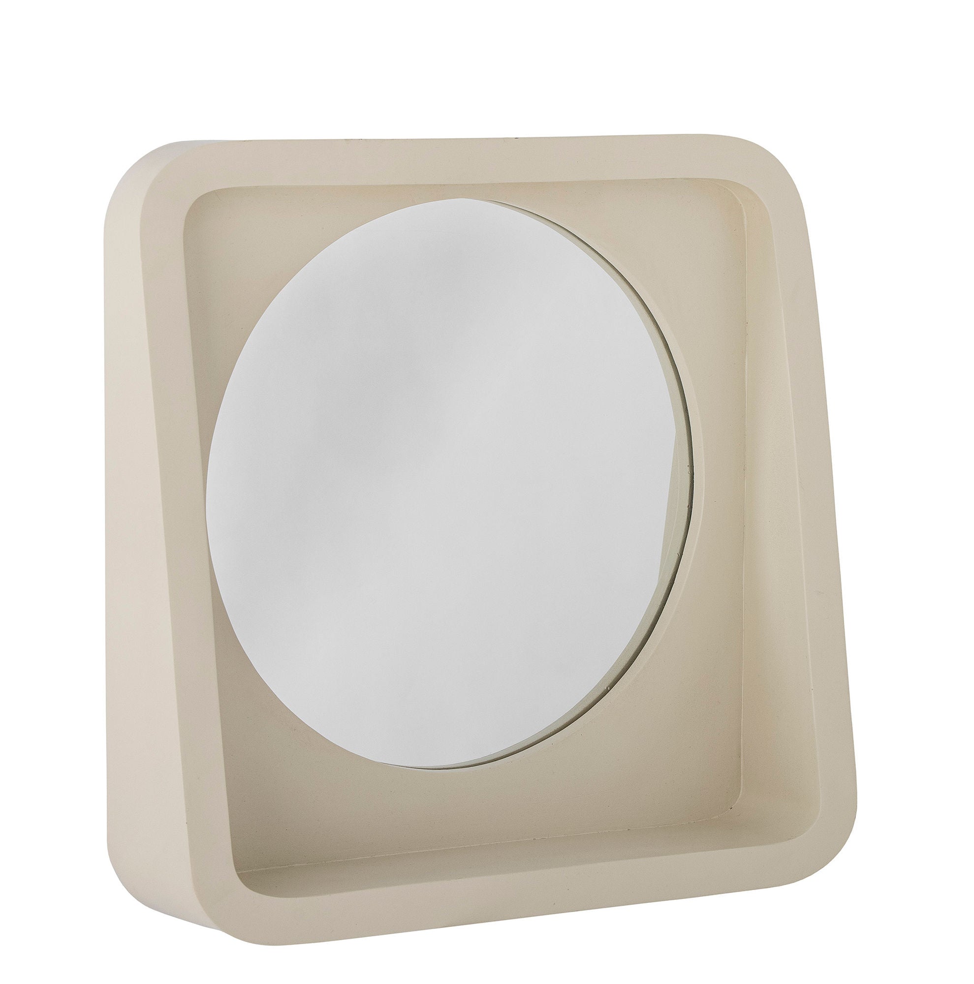 Bloomingville Phoebe Mirror w/hylla, natur, polyresin