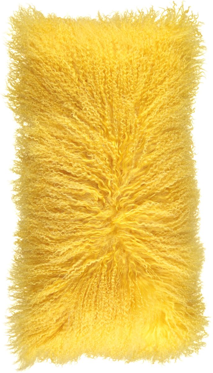 Lambsky kuddar krullade 28x56 cm