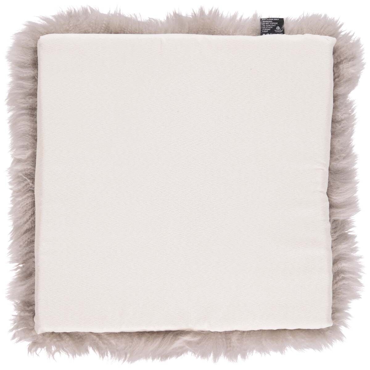 Sittdyna m/fyllning | Långhårig | Nya Zeeland | 37x37 cm