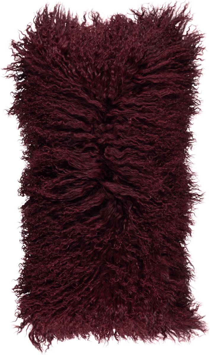 Lambsky kuddar krullade 28x56 cm