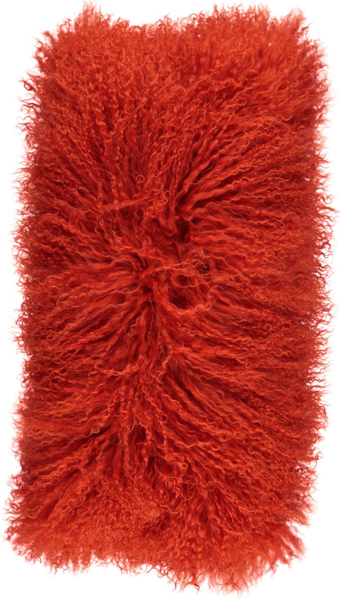 Lambsky kuddar krullade 28x56 cm