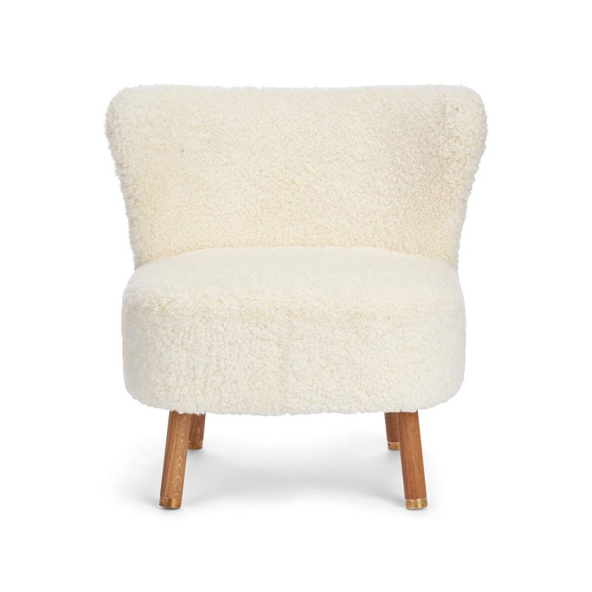 Emil Lounge Chair | Mässing | Korn