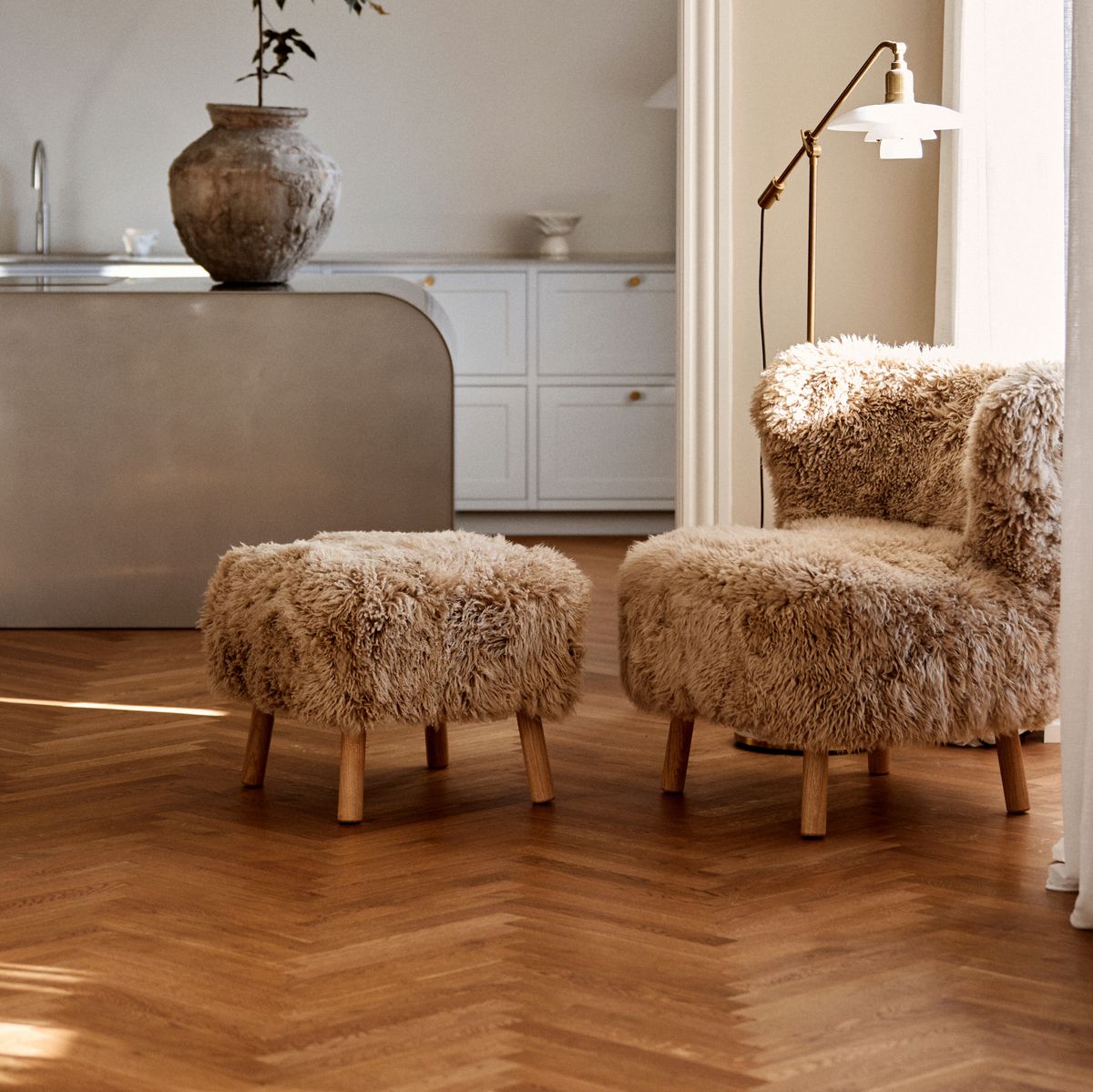 Emil Skammel | Långhårig