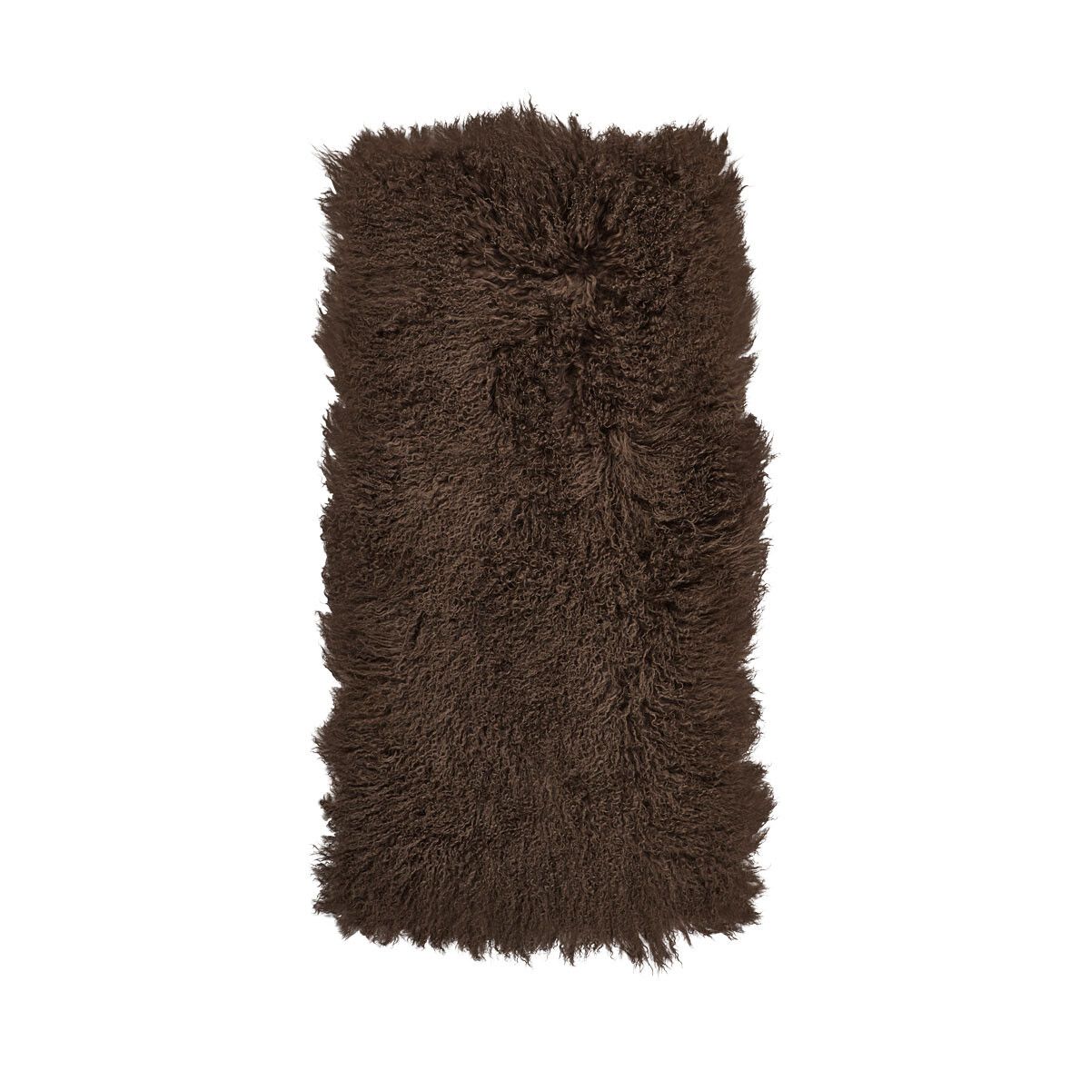 Lammskinnspläd | Lockigt | Tibet | 60x120 cm